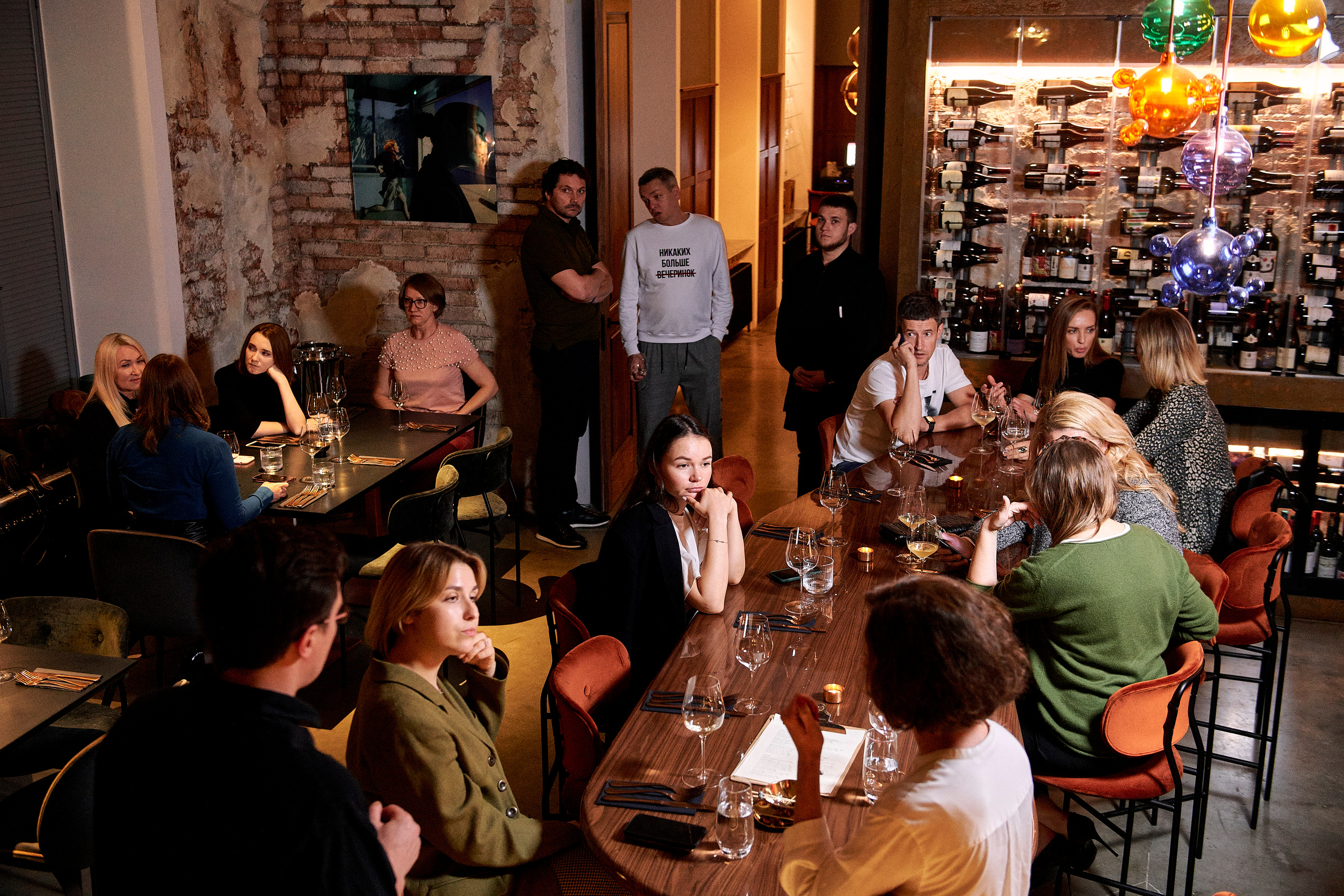 Sekta organic wine bar. Ужин с Аланом Бигати. Фотограф Постольник Дарья