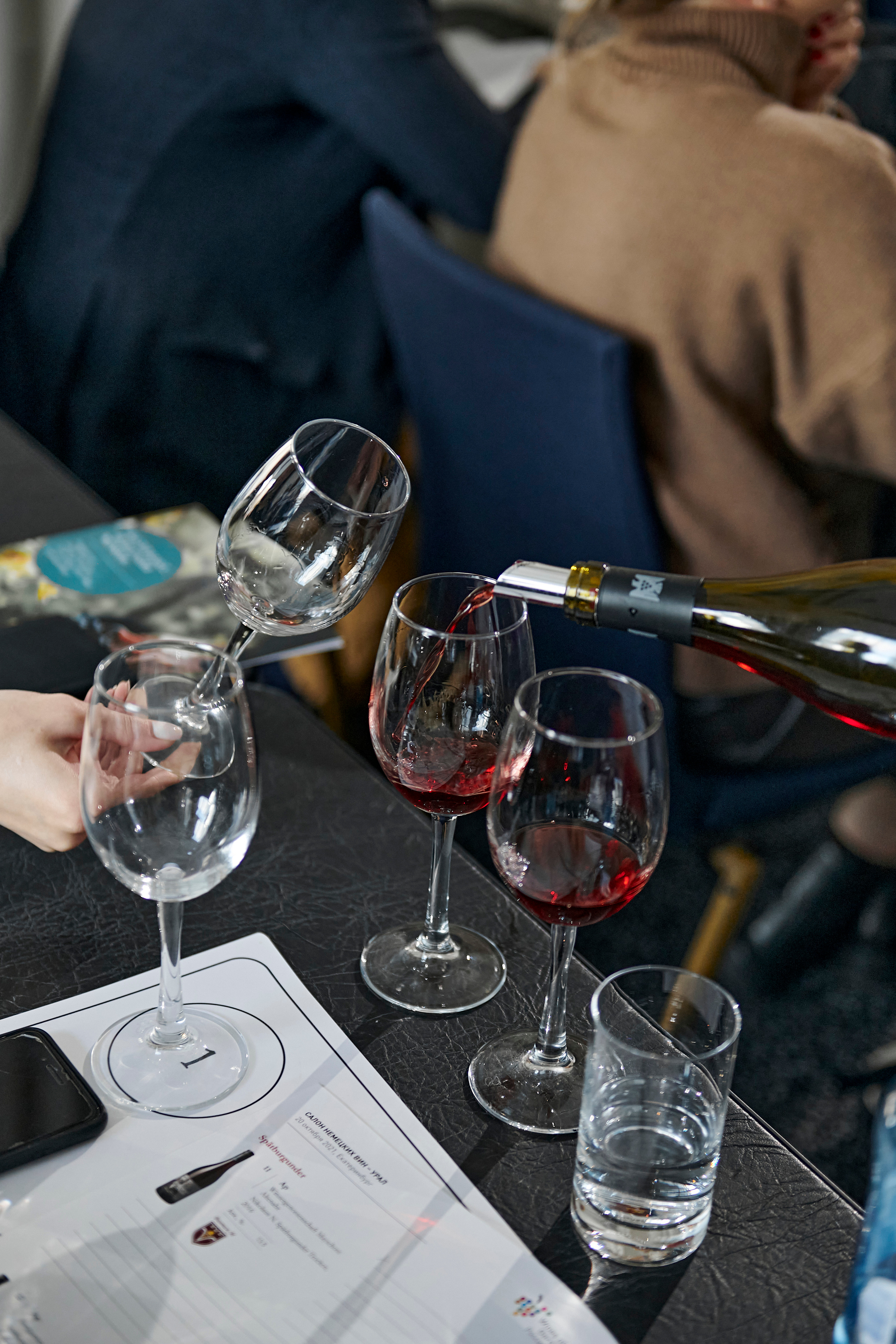 Винная дегустация для сомелье. Фотограф Постольник Дарья