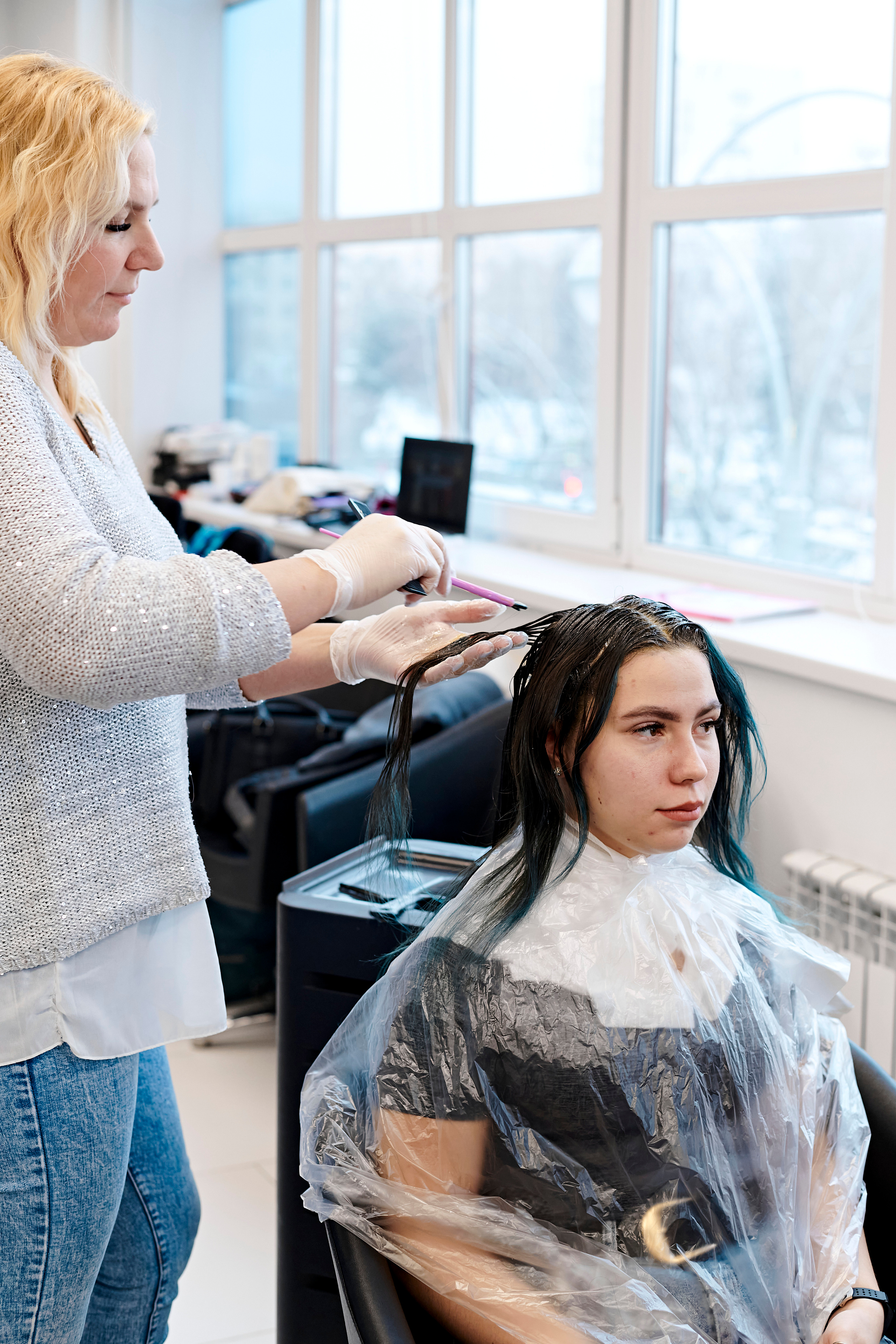 Мастер-класс по окрашиваниям и укладкам от Matrix. Фотограф Постольник Дарья