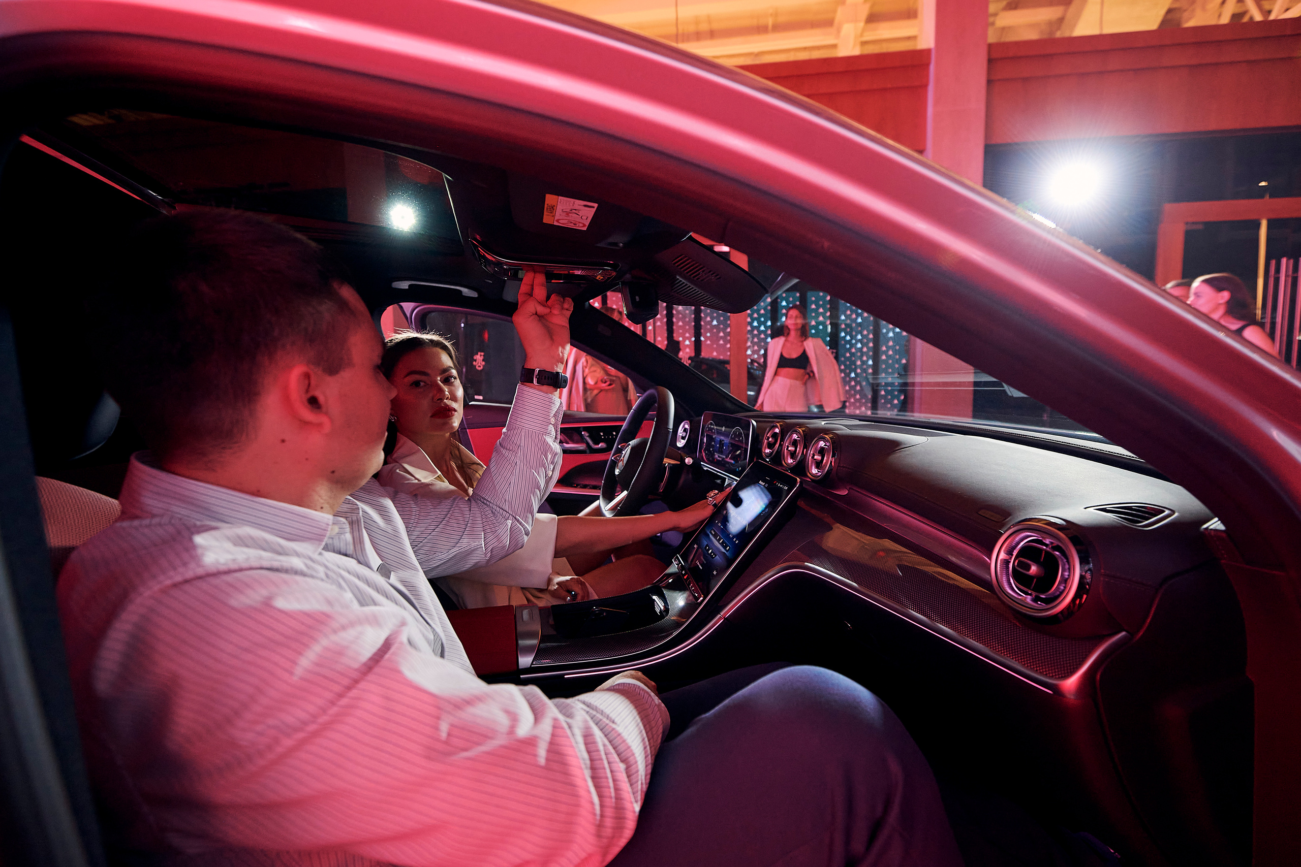 Презентация Mercedes C-класс. Фотограф Постольник Дарья