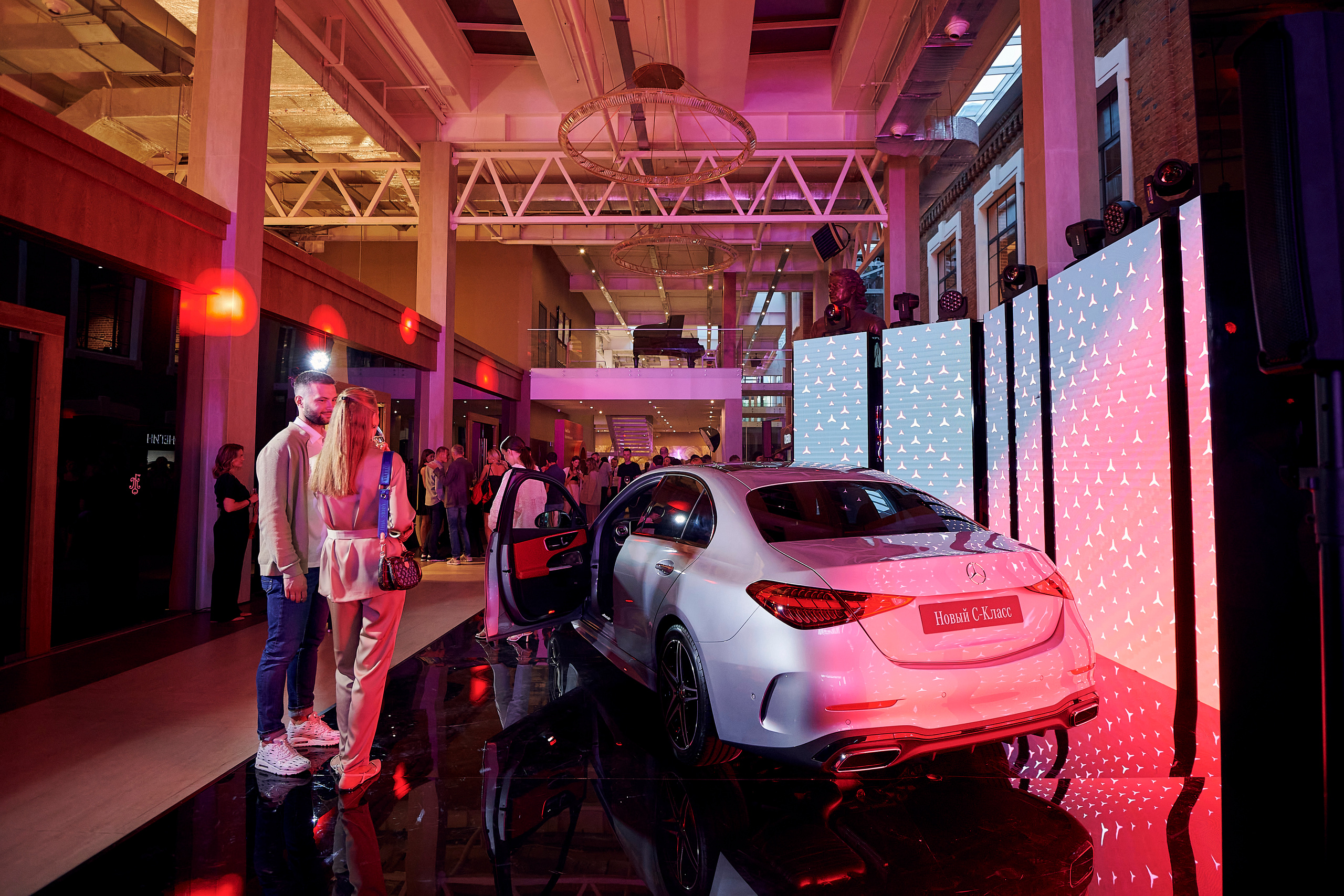 Презентация Mercedes C-класс. Фотограф Постольник Дарья