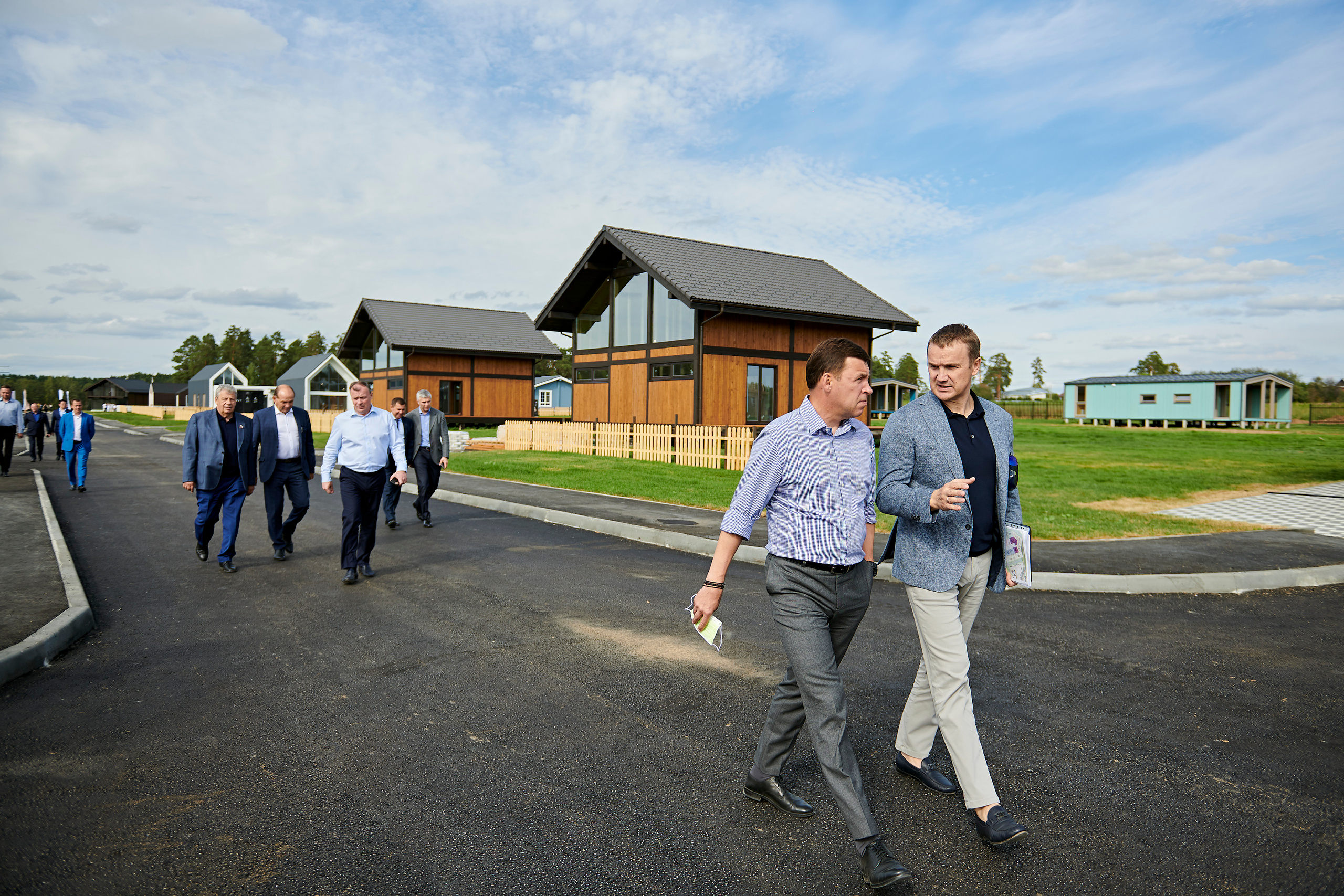 Выставка технологий малоэтажного жилищного строительства Ural Village. Фотограф Постольник Дарья