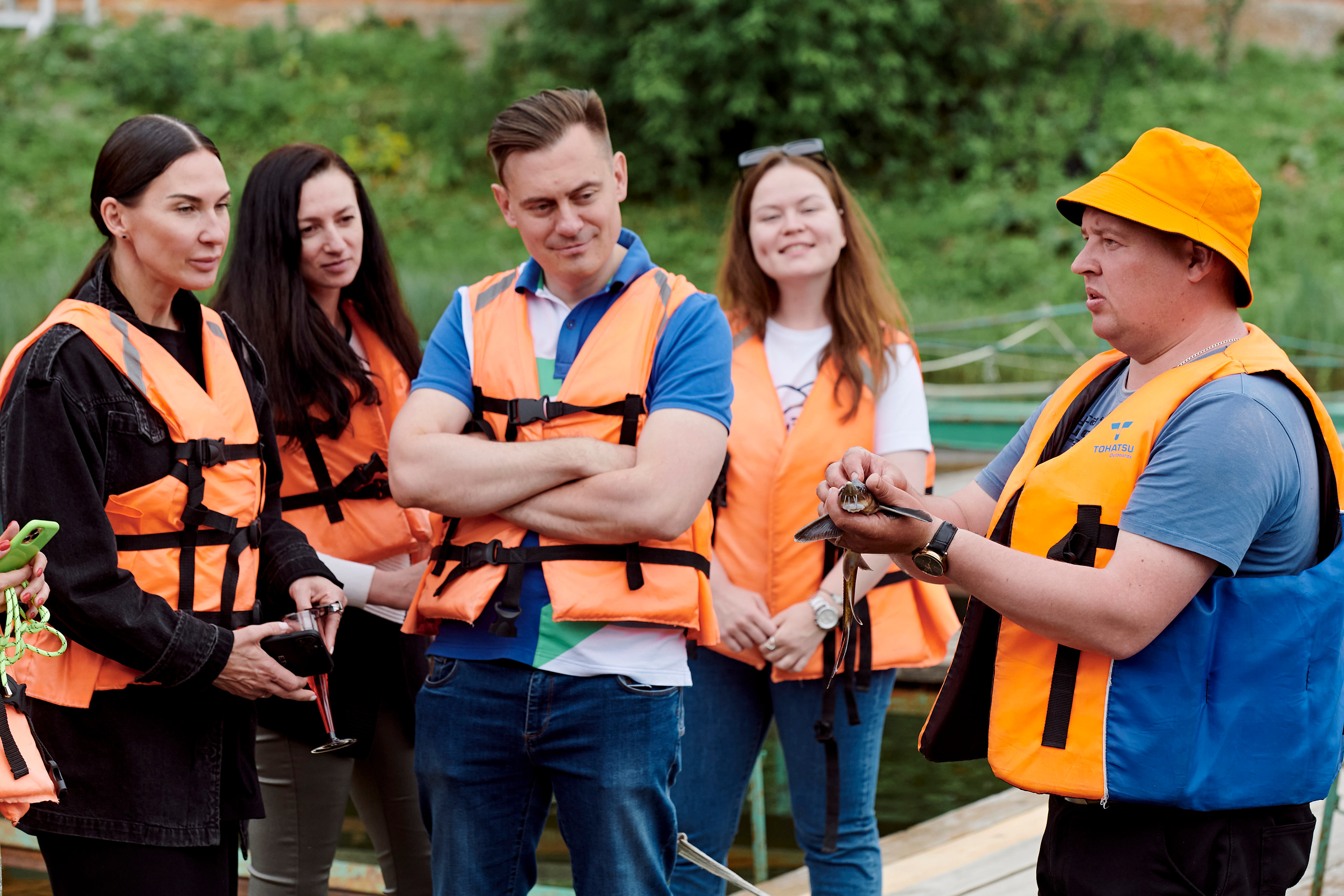 Летний ужин на природе с тремя шефами. Фотограф Постольник Дарья