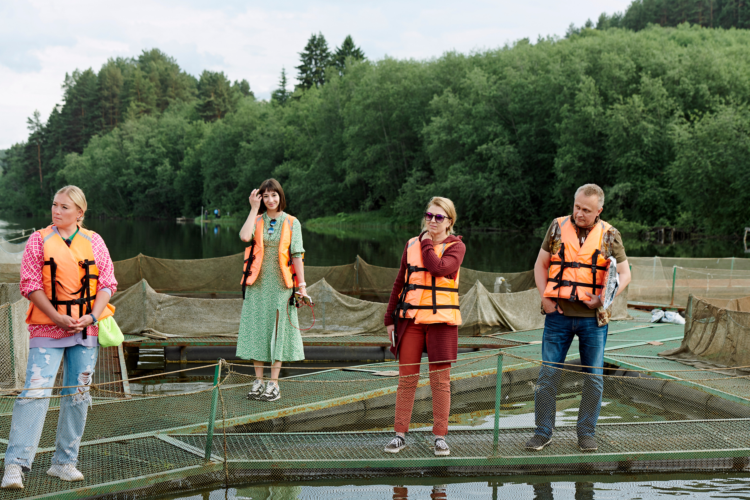 Летний ужин на природе с тремя шефами. Фотограф Постольник Дарья