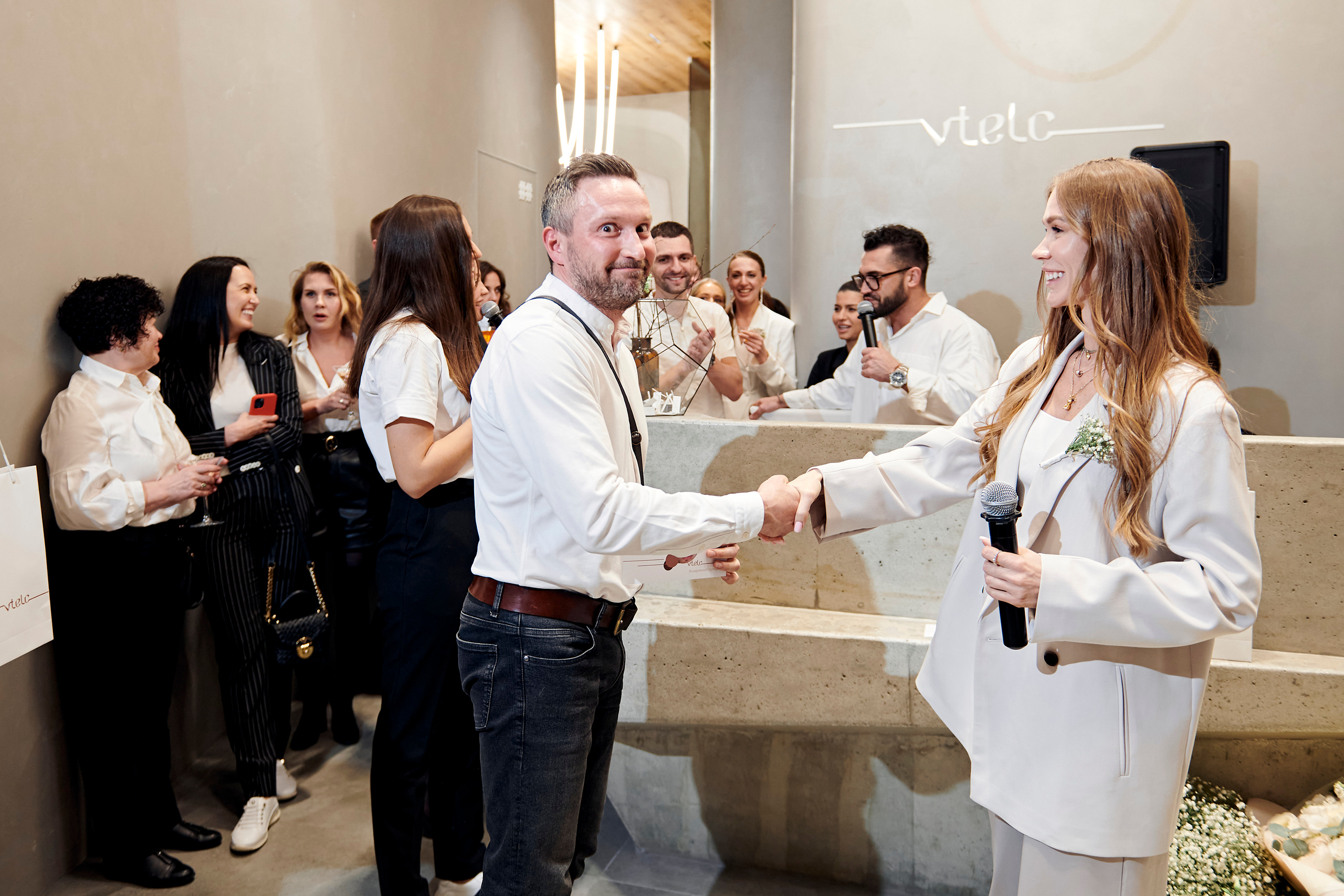 Открытие косметологической клиники VTELO. Фотограф Постольник Дарья
