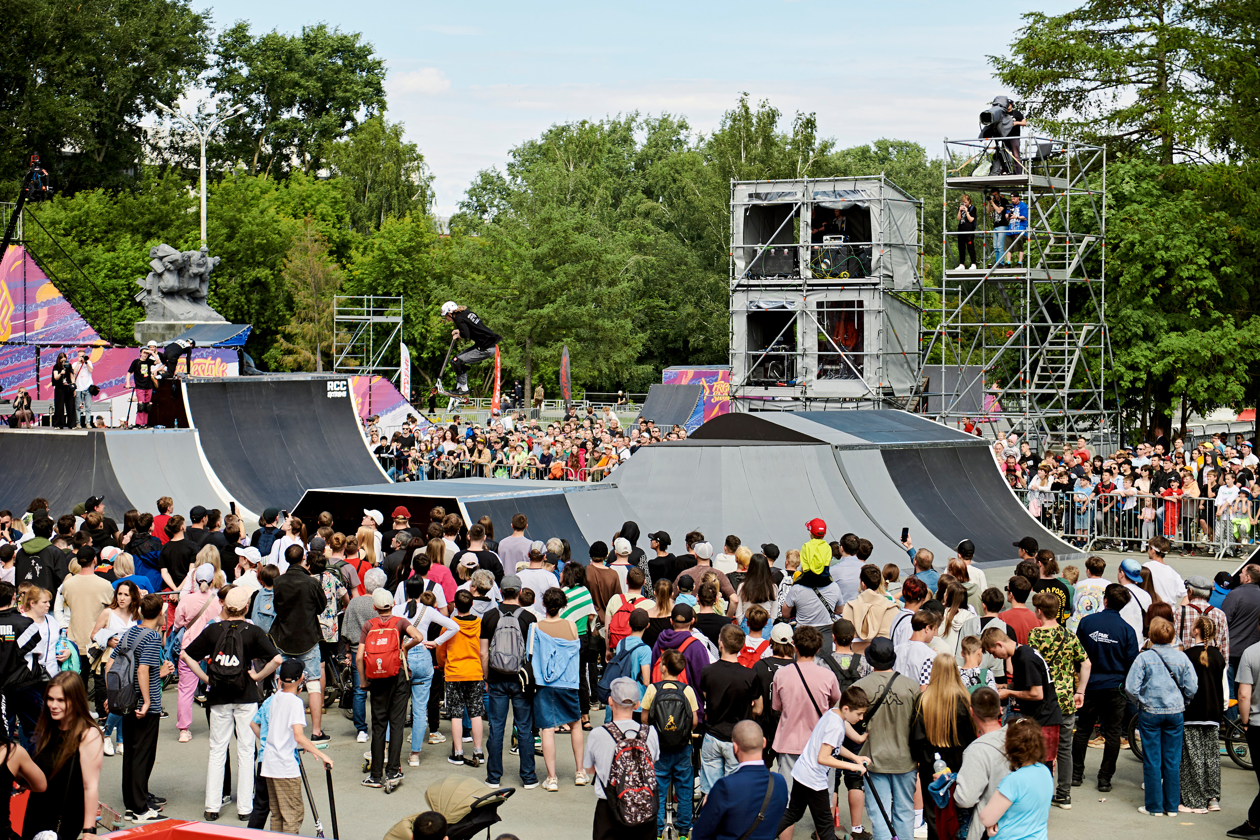 Первый фестиваль экстремальных видов спорта RCC EXTREME. Фотограф Постольник Дарья