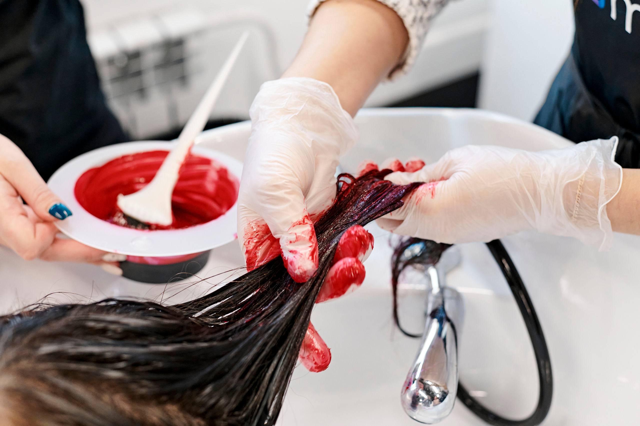 Мастер-класс по окрашиваниям и укладкам от Matrix. Фотограф Постольник Дарья