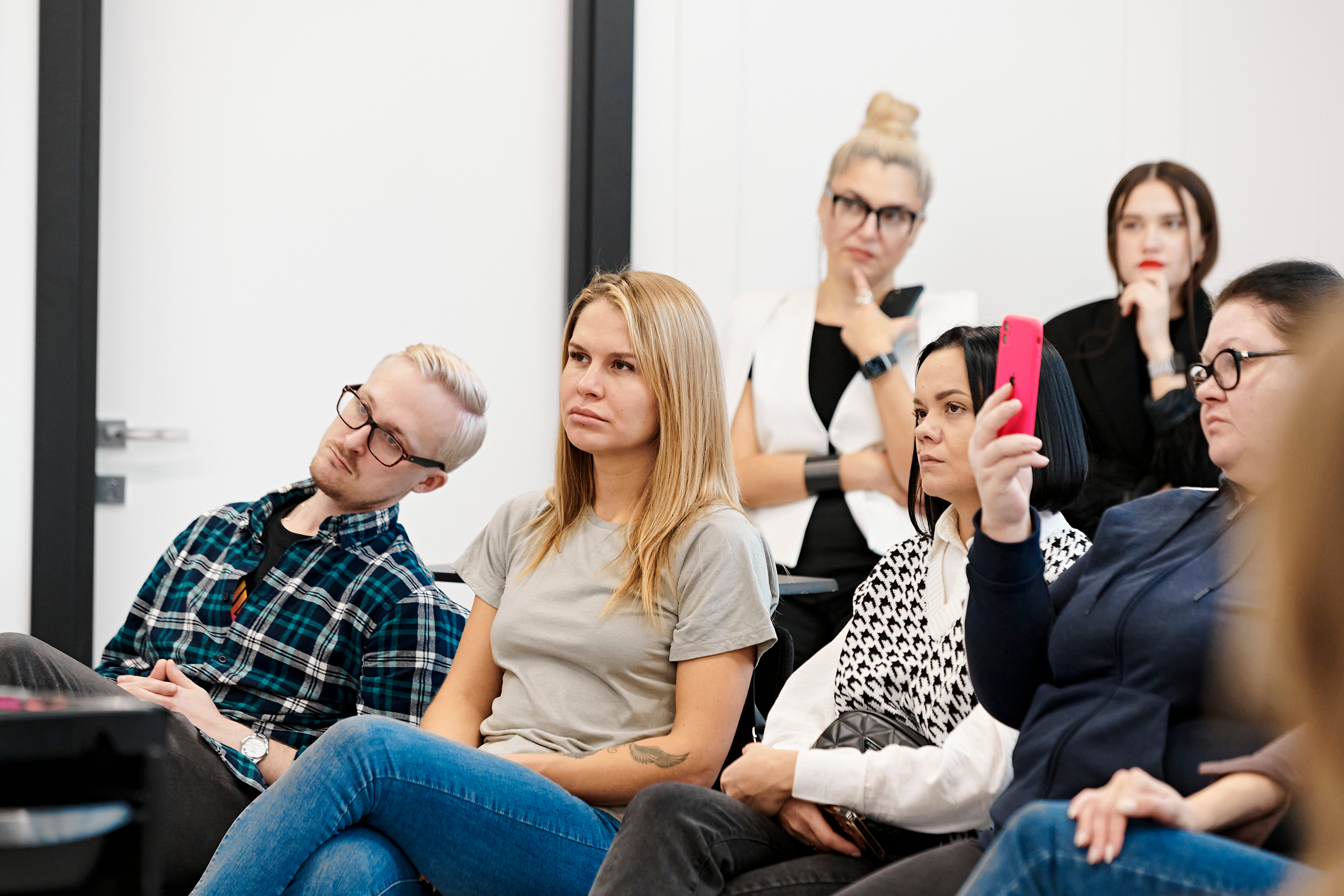 Мастер-класс по окрашиваниям и укладкам от Matrix. Фотограф Постольник Дарья