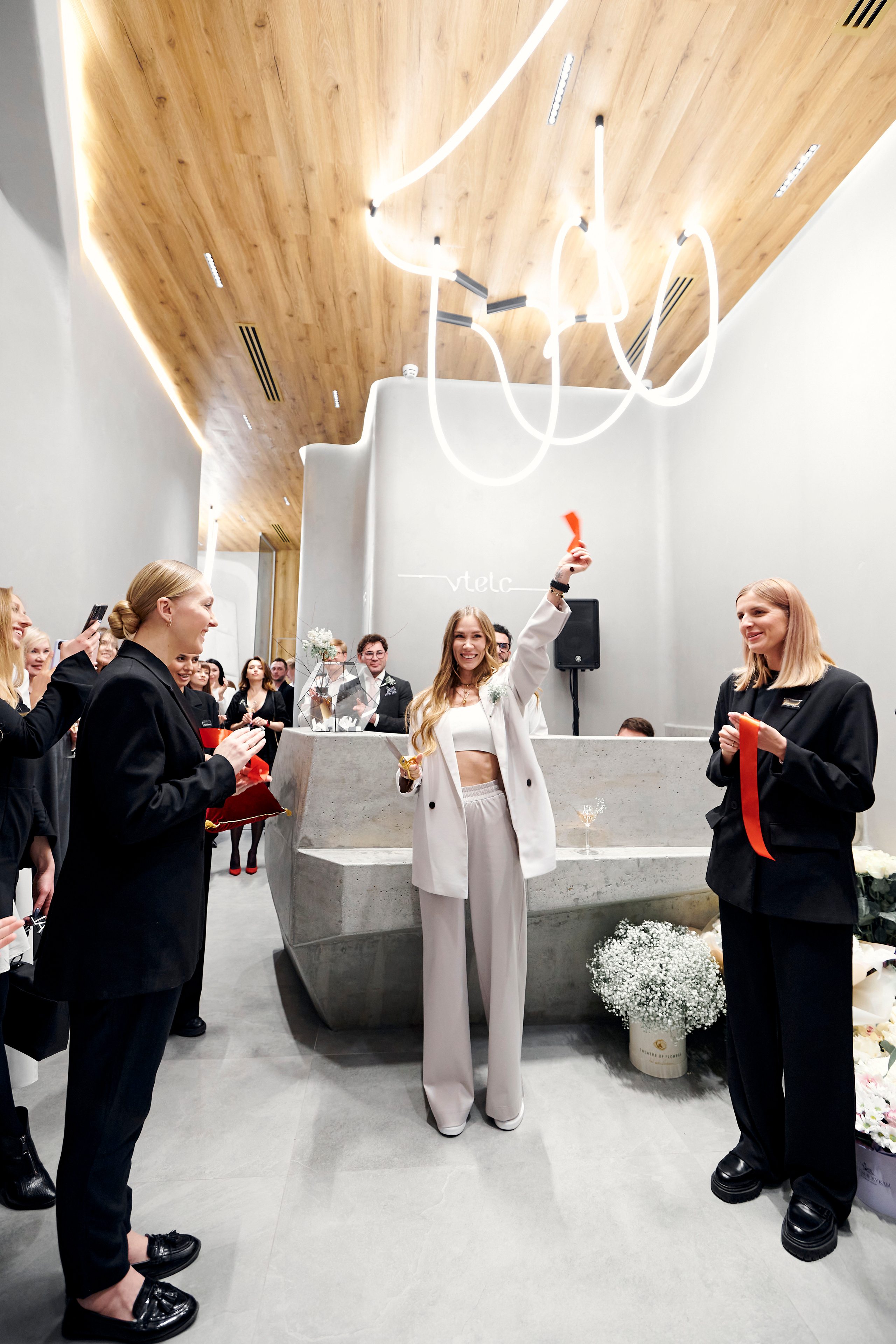 Открытие косметологической клиники VTELO. Фотограф Постольник Дарья
