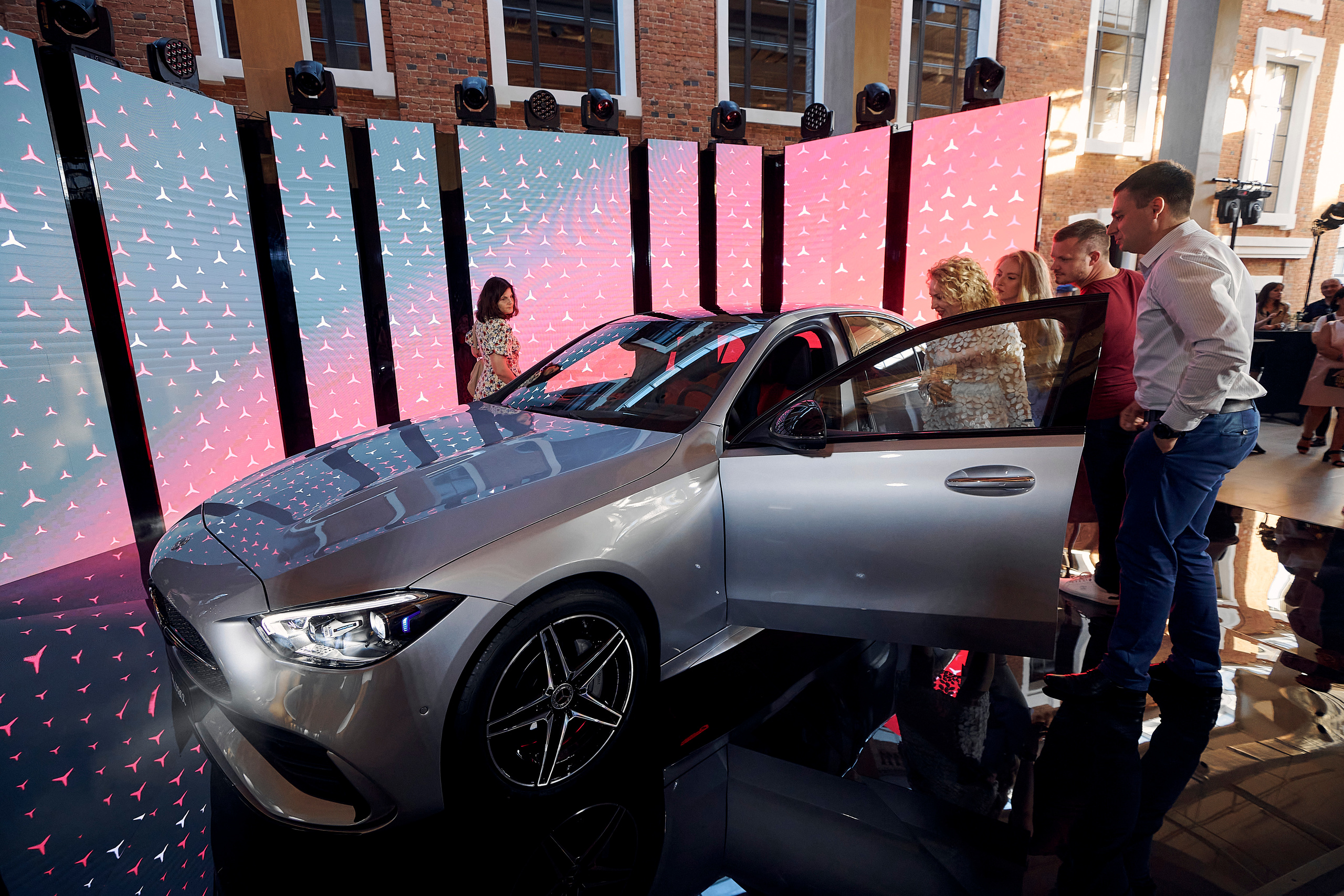 Презентация Mercedes C-класс. Фотограф Постольник Дарья