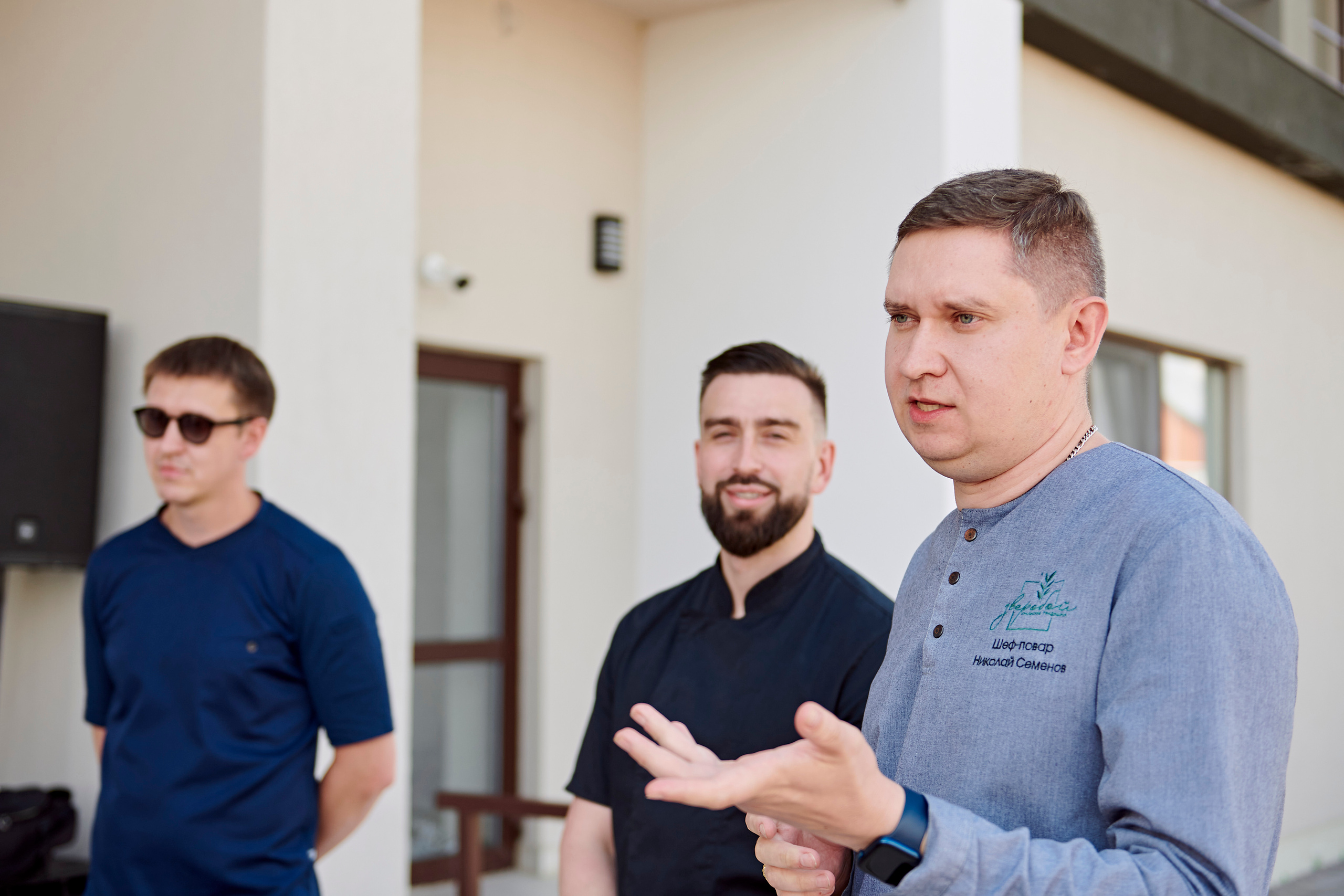 Летний ужин на природе с тремя шефами. Фотограф Постольник Дарья