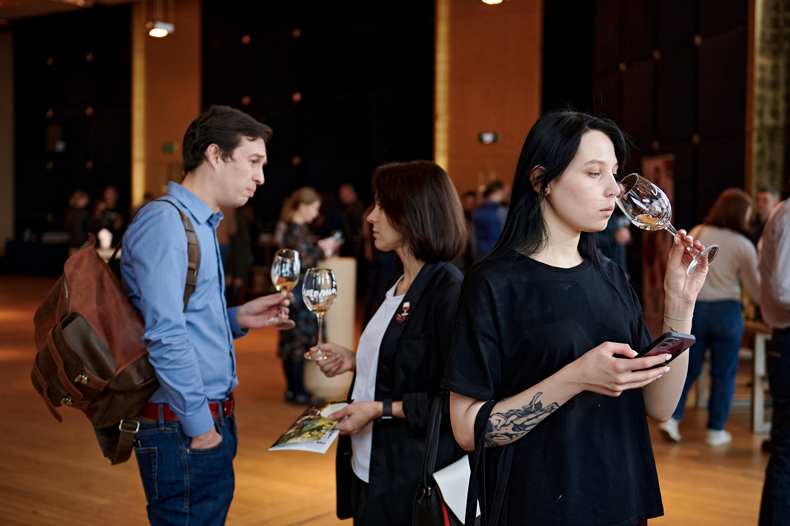 Винная дегустация для сомелье. Фотограф Постольник Дарья
