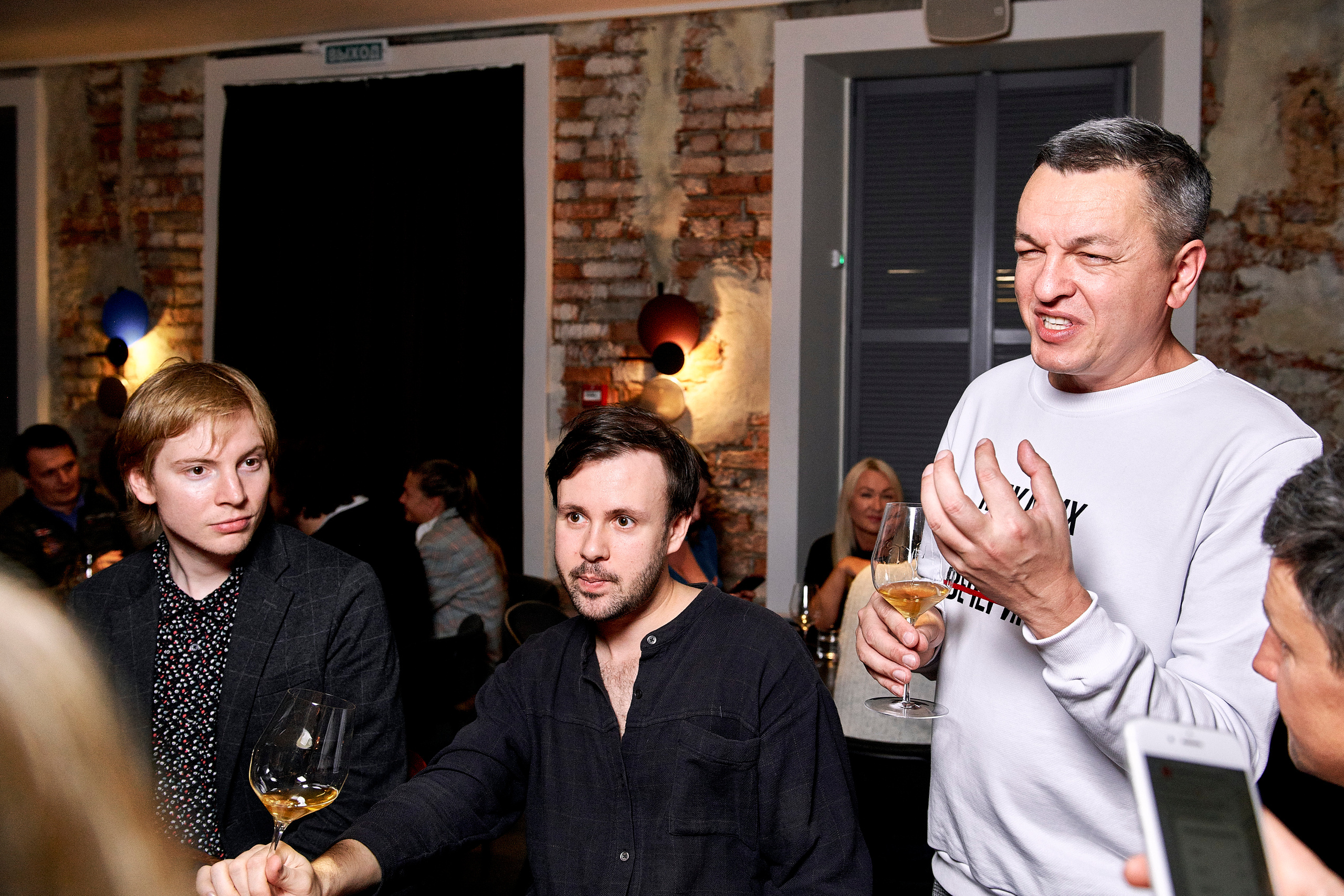 Sekta organic wine bar. Ужин с Аланом Бигати. Фотограф Постольник Дарья