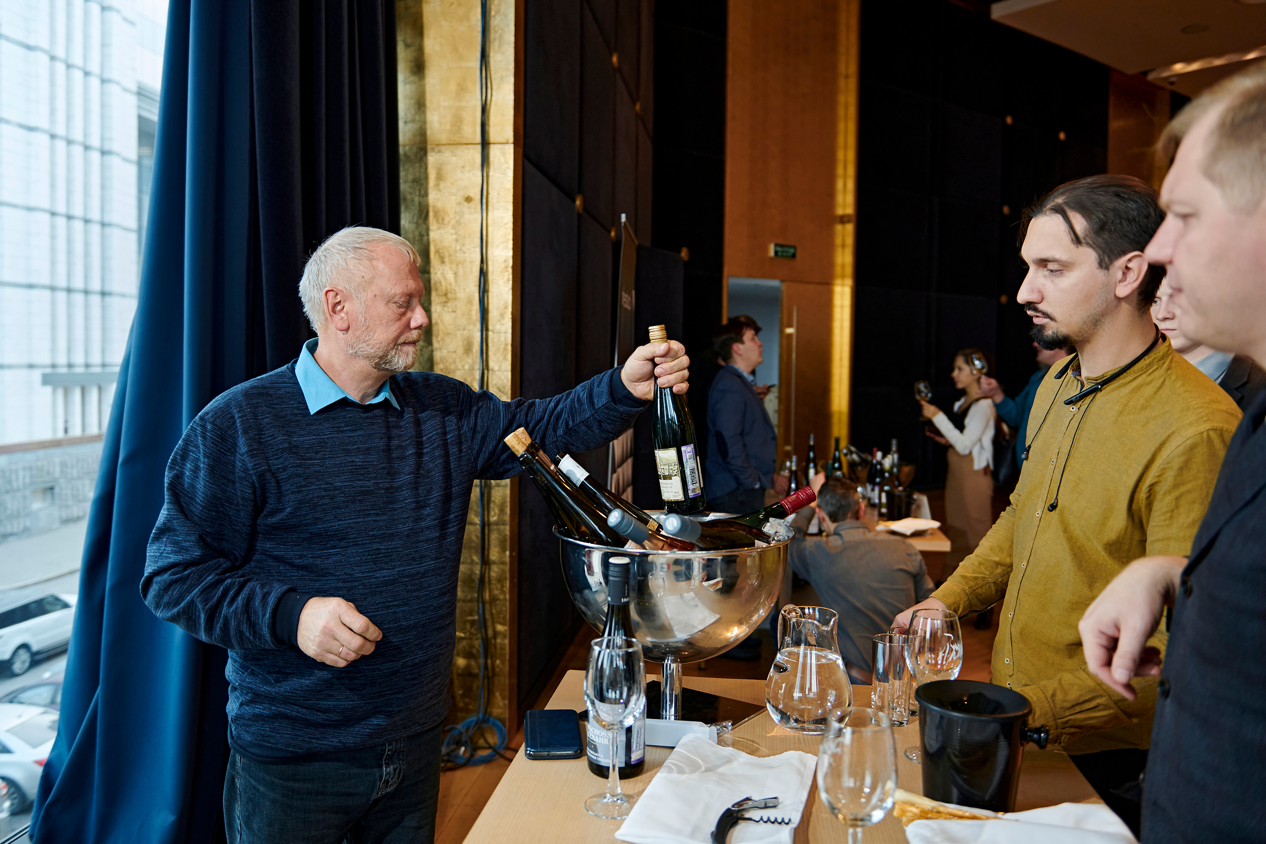 Винная дегустация для сомелье. Фотограф Постольник Дарья