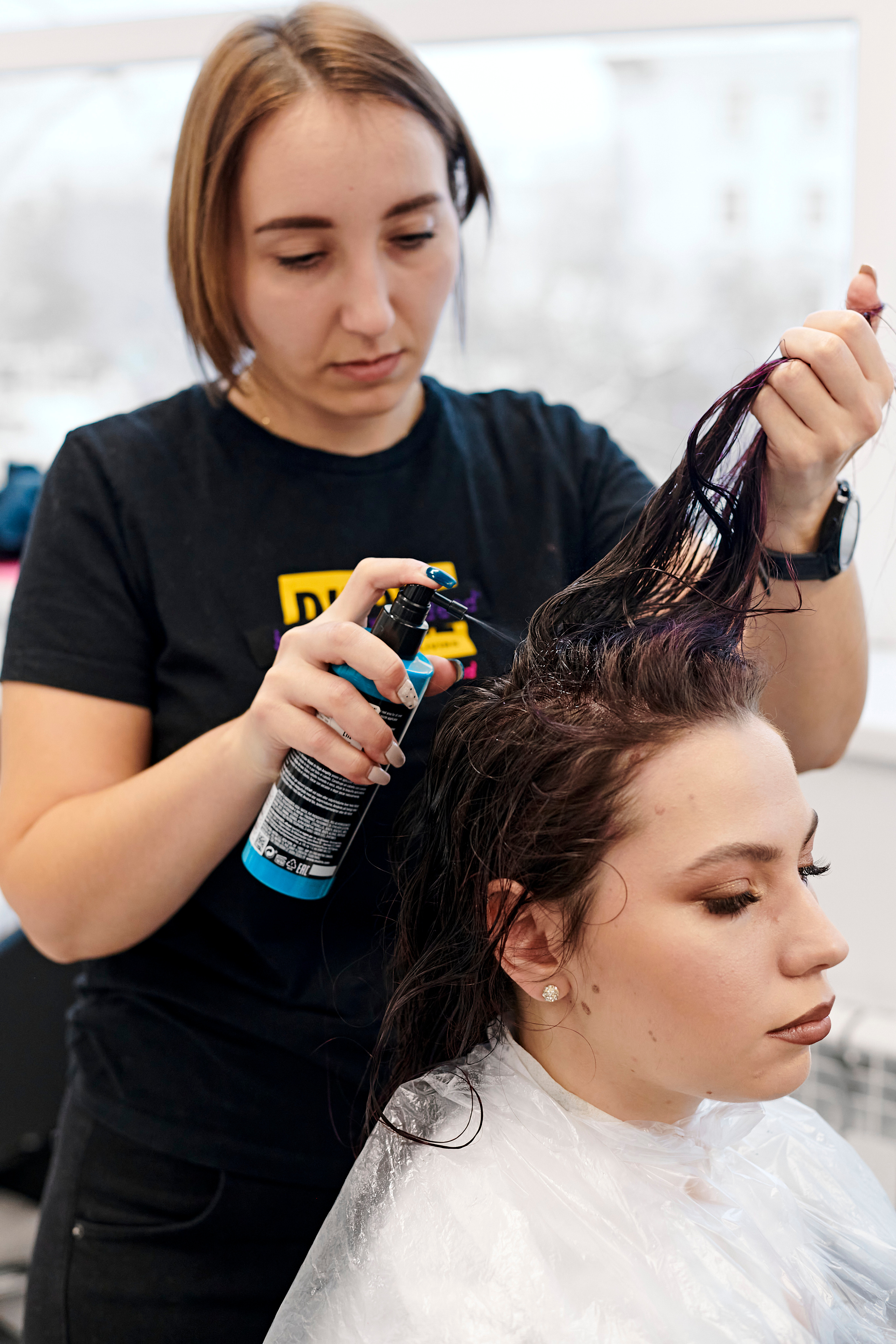 Мастер-класс по окрашиваниям и укладкам от Matrix. Фотограф Постольник Дарья