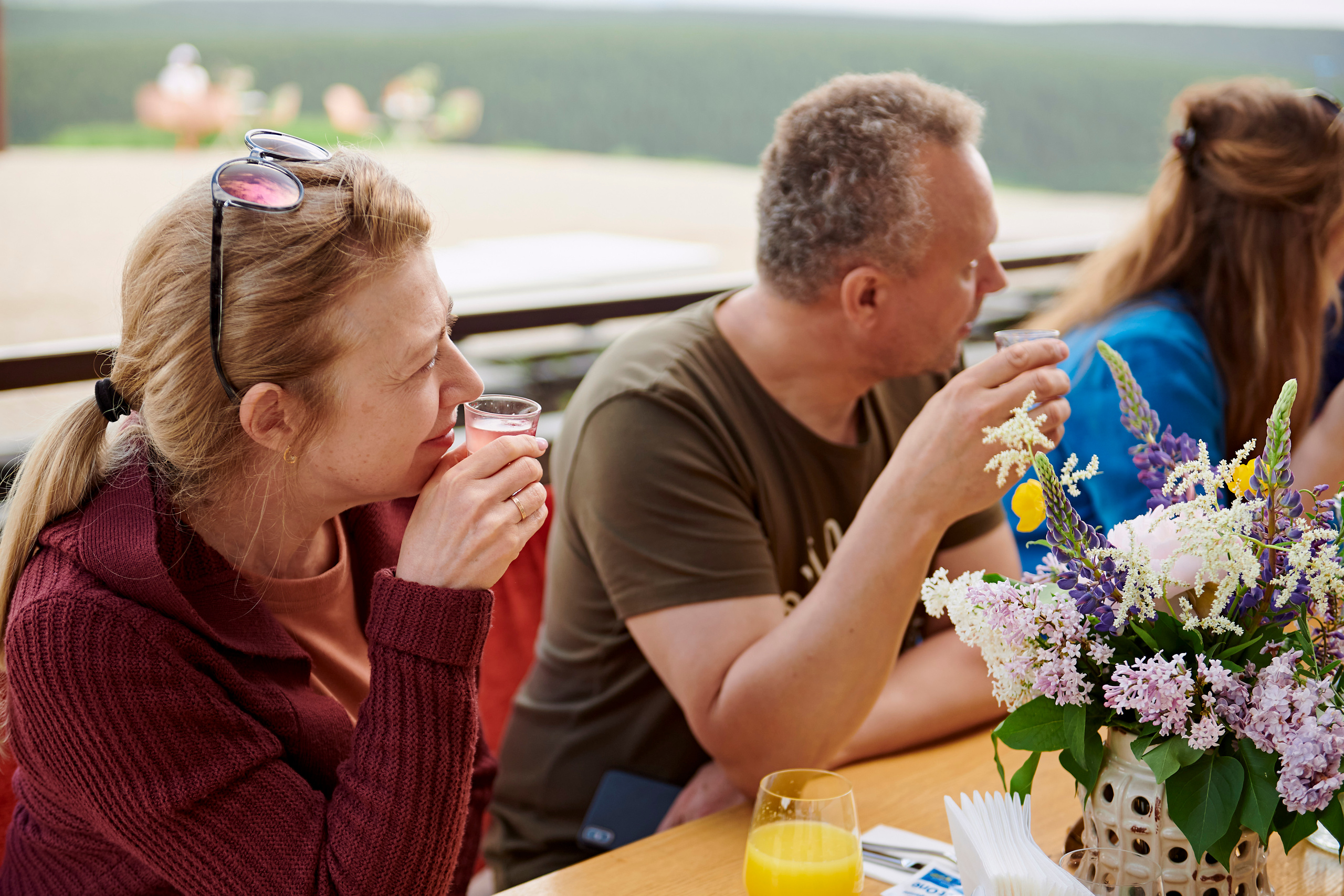 Летний ужин на природе с тремя шефами. Фотограф Постольник Дарья