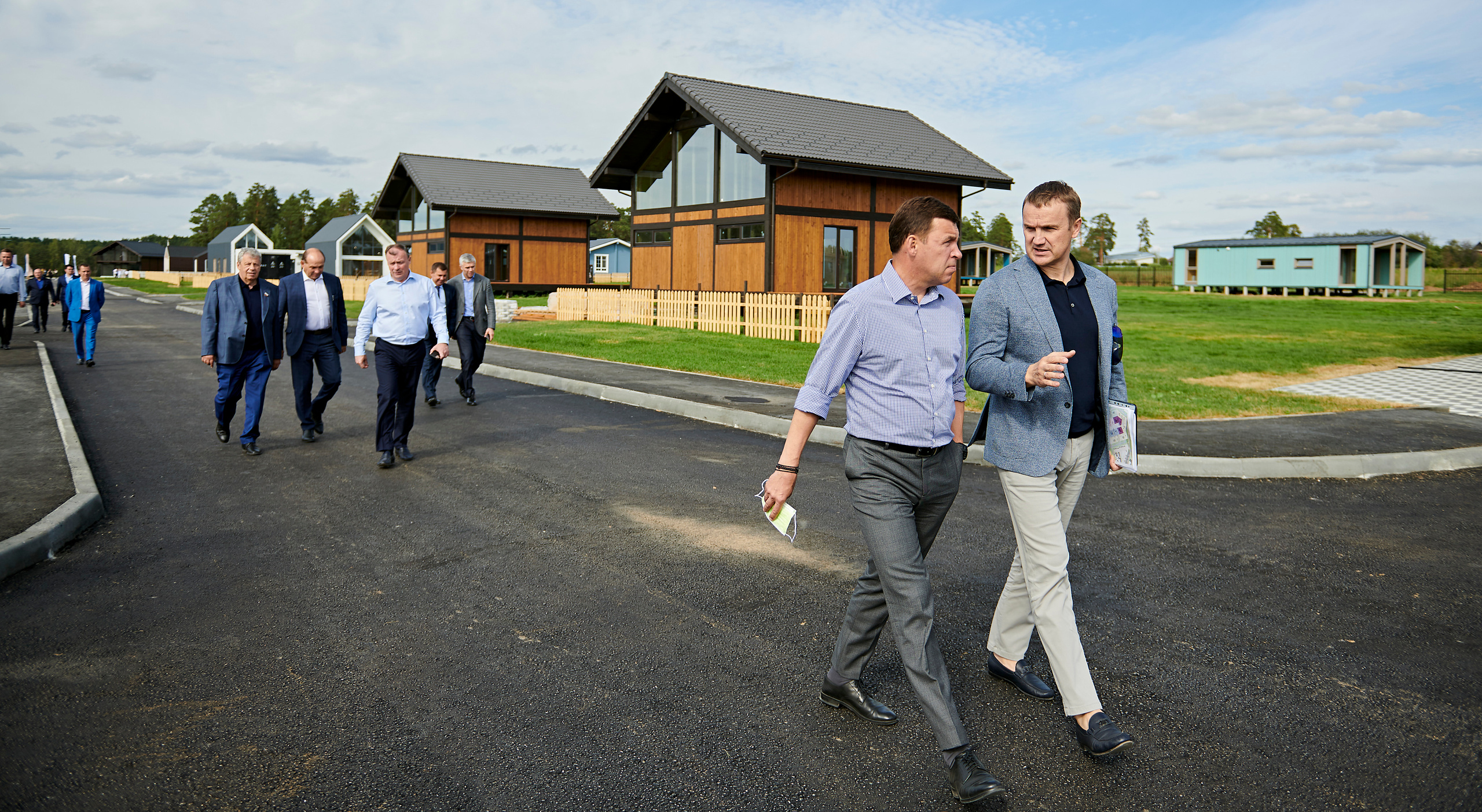 Выставка технологий малоэтажного жилищного строительства Ural Village. Фотограф Постольник Дарья