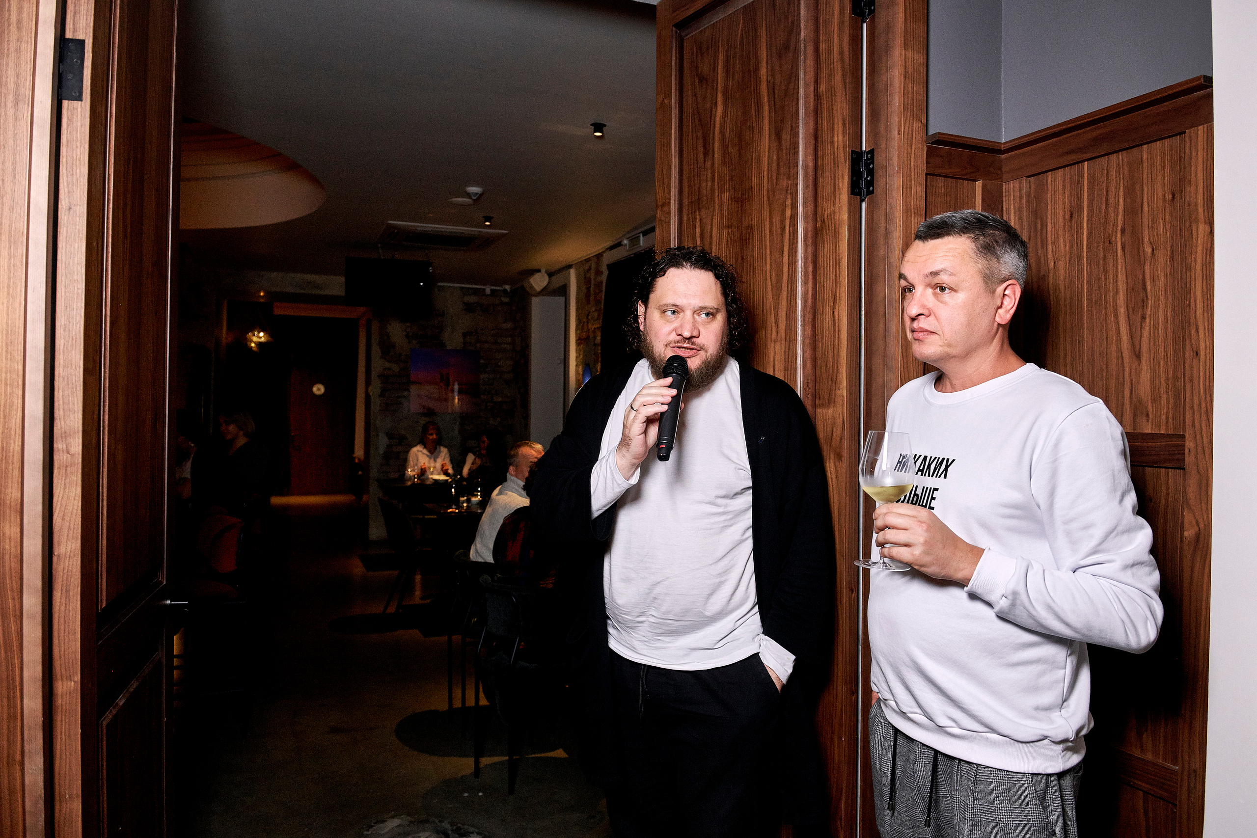 Sekta organic wine bar. Ужин с Аланом Бигати. Фотограф Постольник Дарья