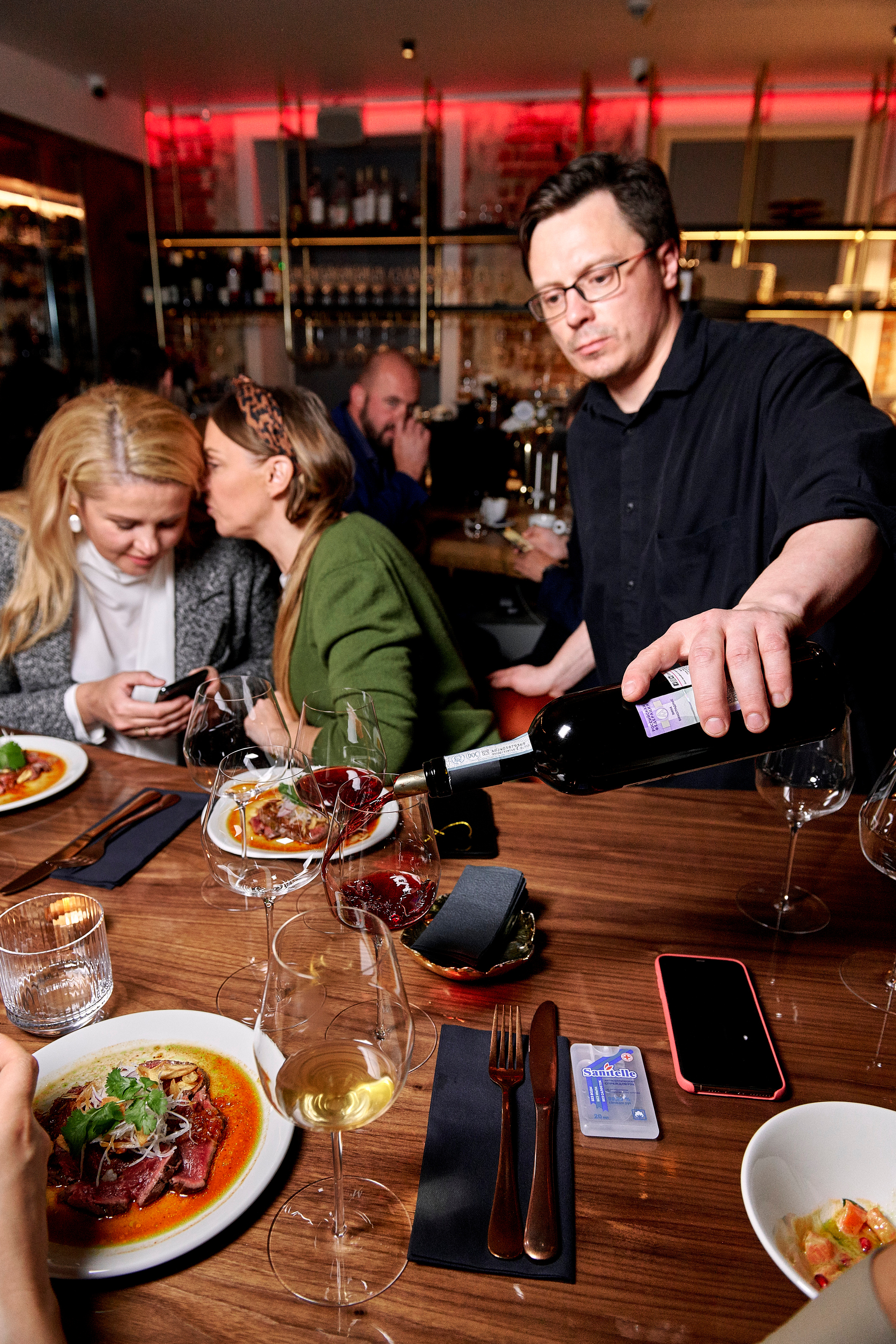 Sekta organic wine bar. Ужин с Аланом Бигати. Фотограф Постольник Дарья