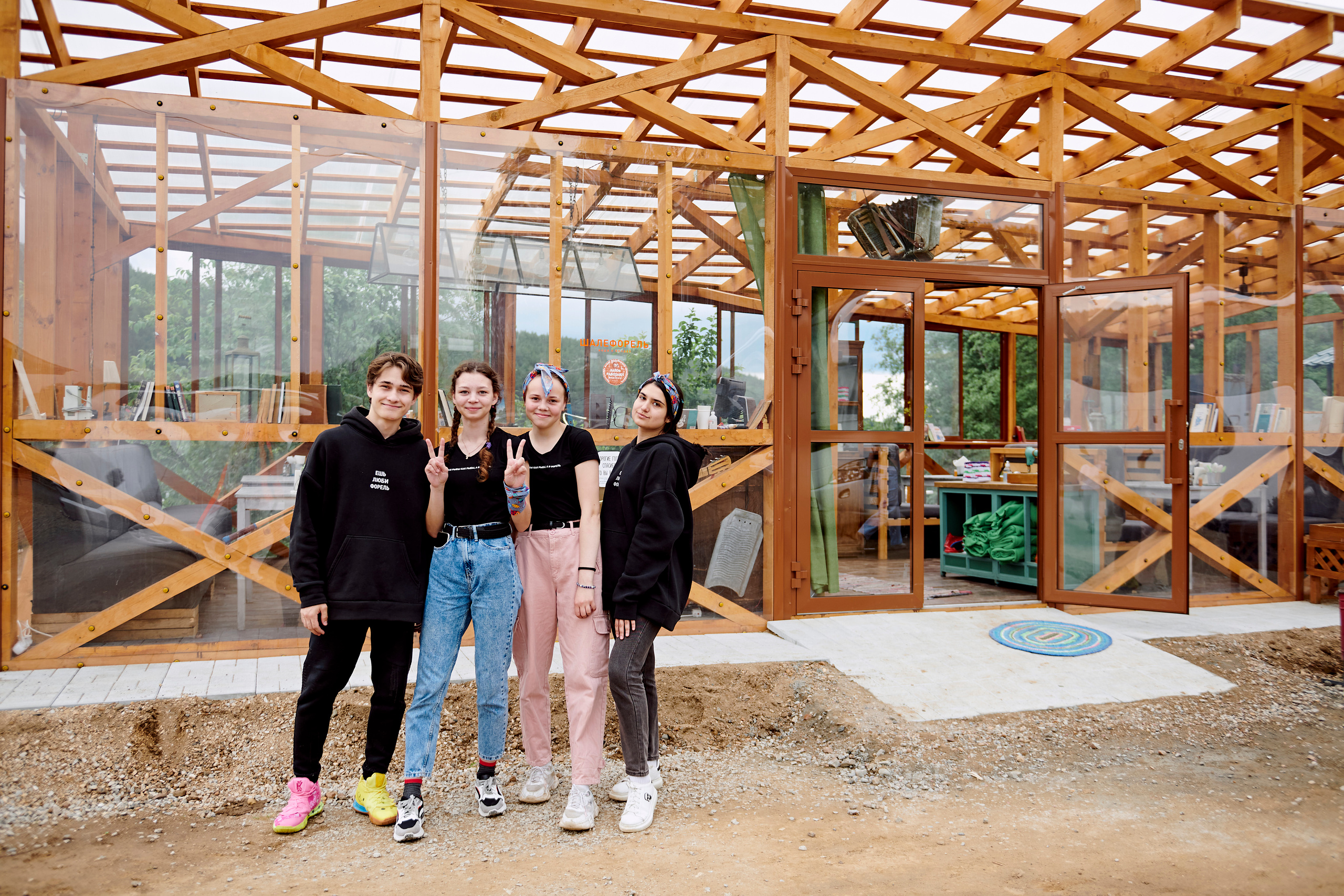 Летний ужин на природе с тремя шефами. Фотограф Постольник Дарья