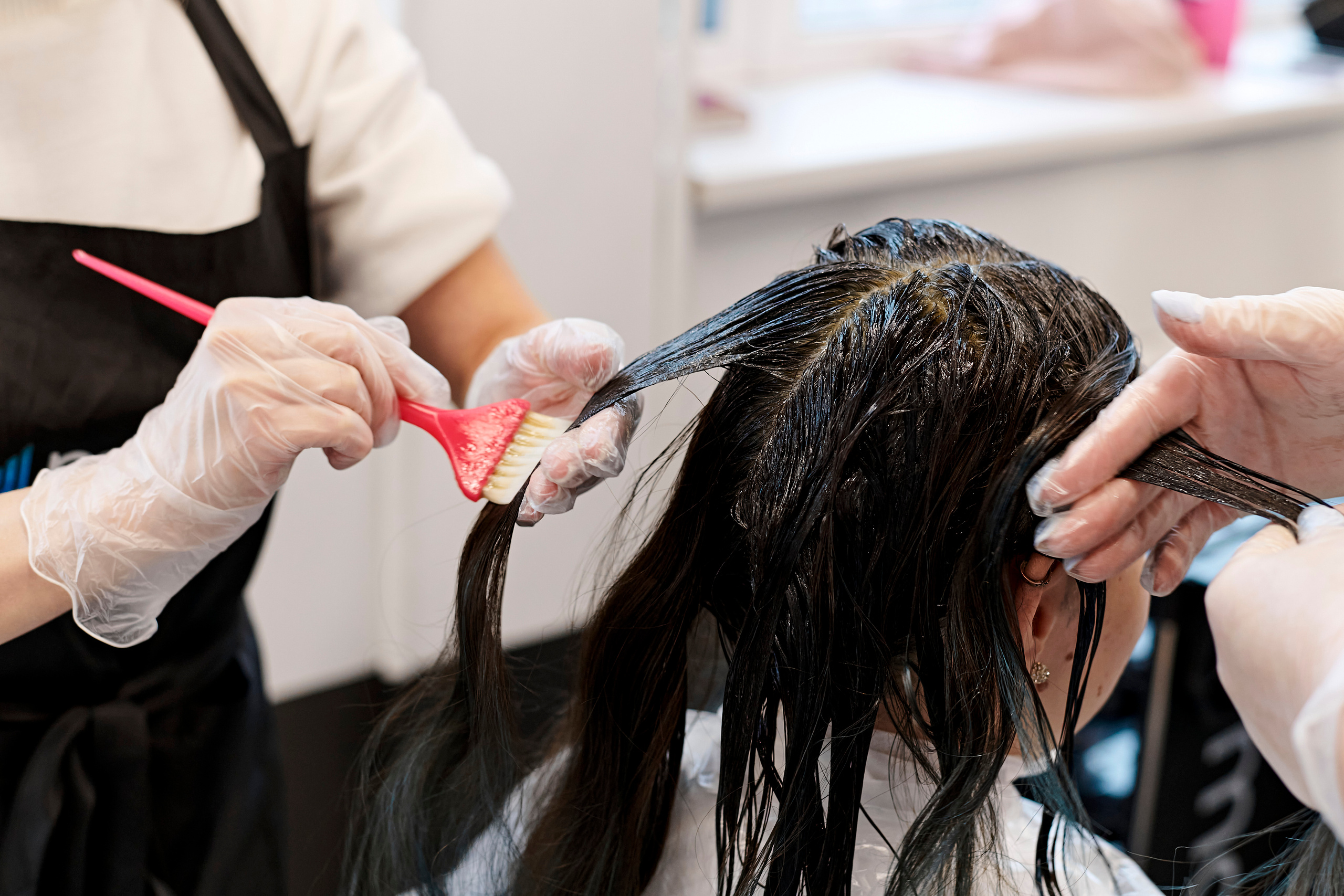 Мастер-класс по окрашиваниям и укладкам от Matrix. Фотограф Постольник Дарья