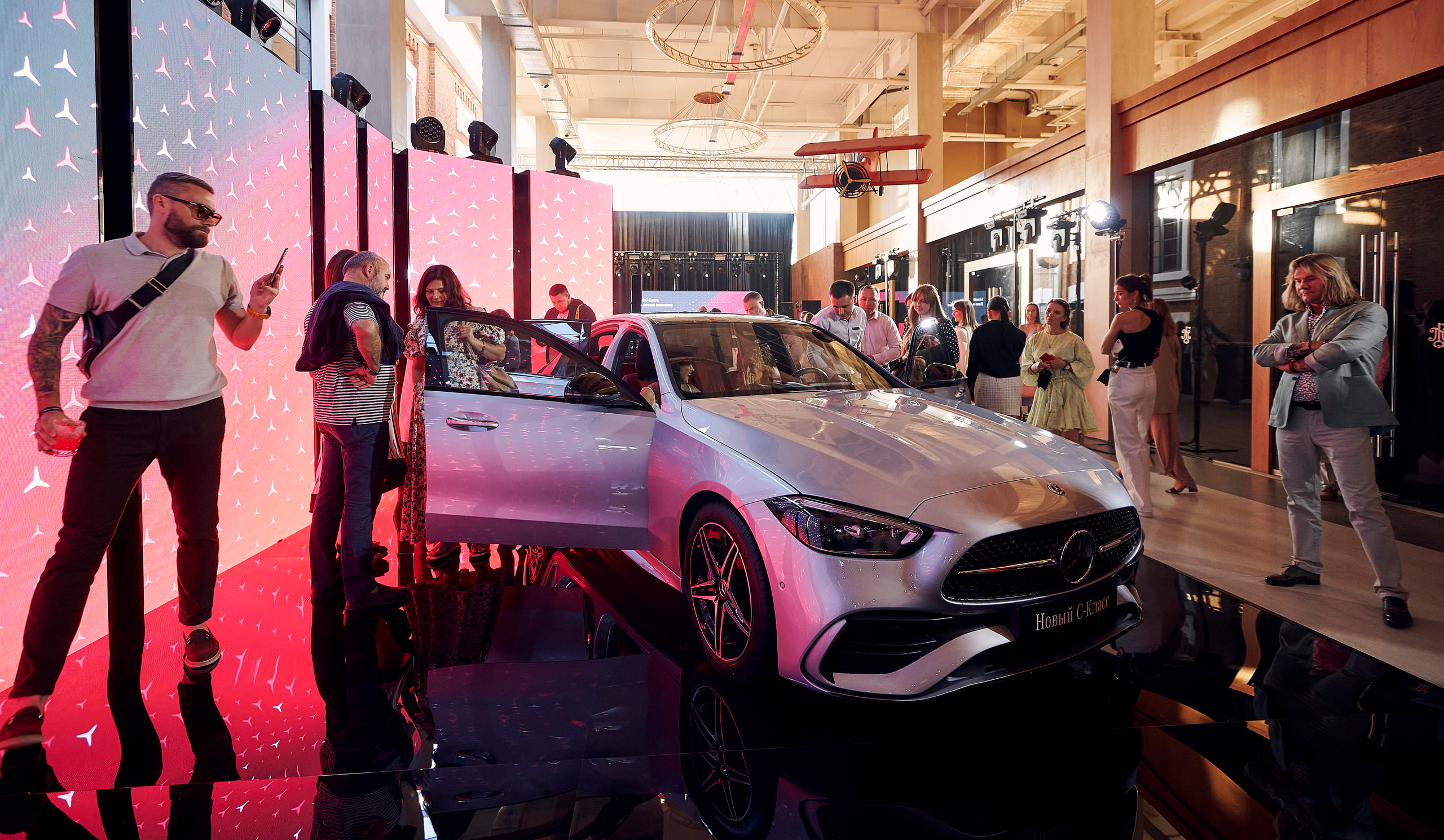 Презентация Mercedes C-класс. Фотограф Постольник Дарья