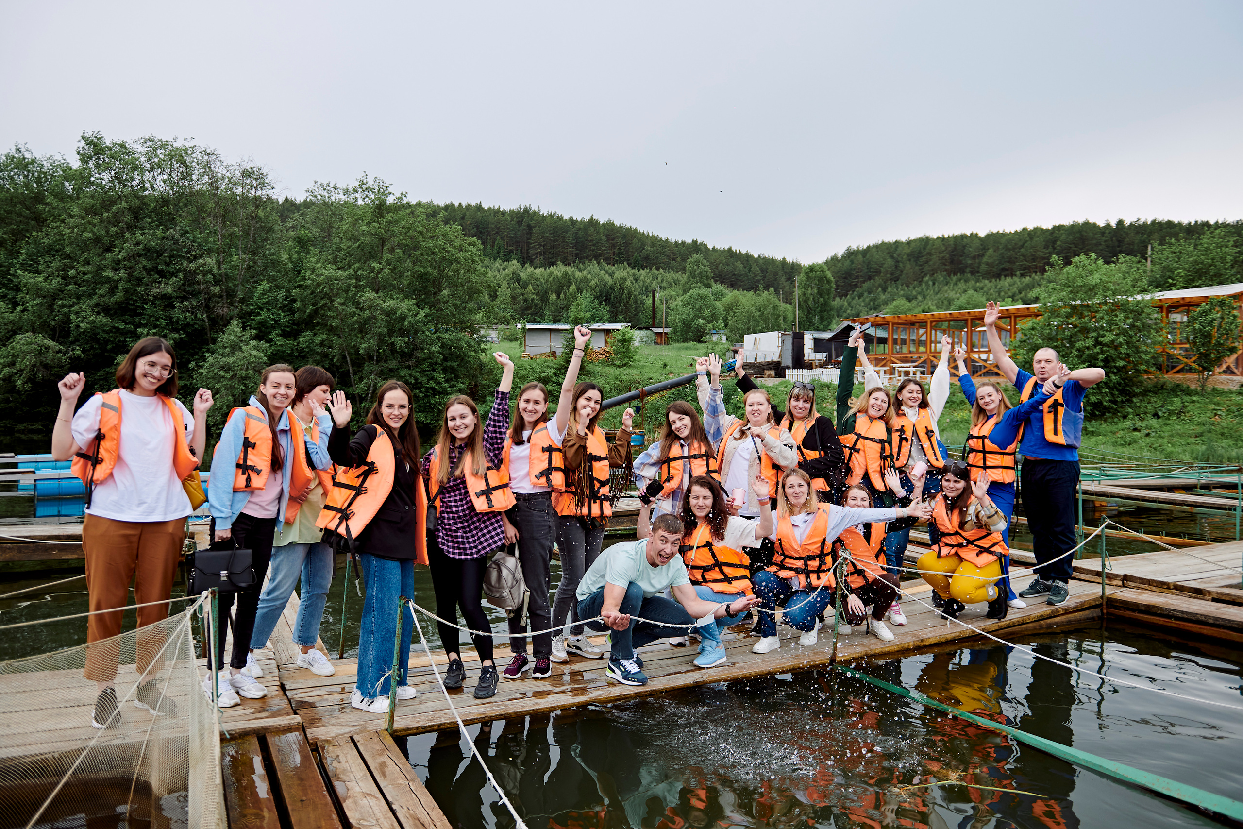 Летний ужин на природе с тремя шефами. Фотограф Постольник Дарья