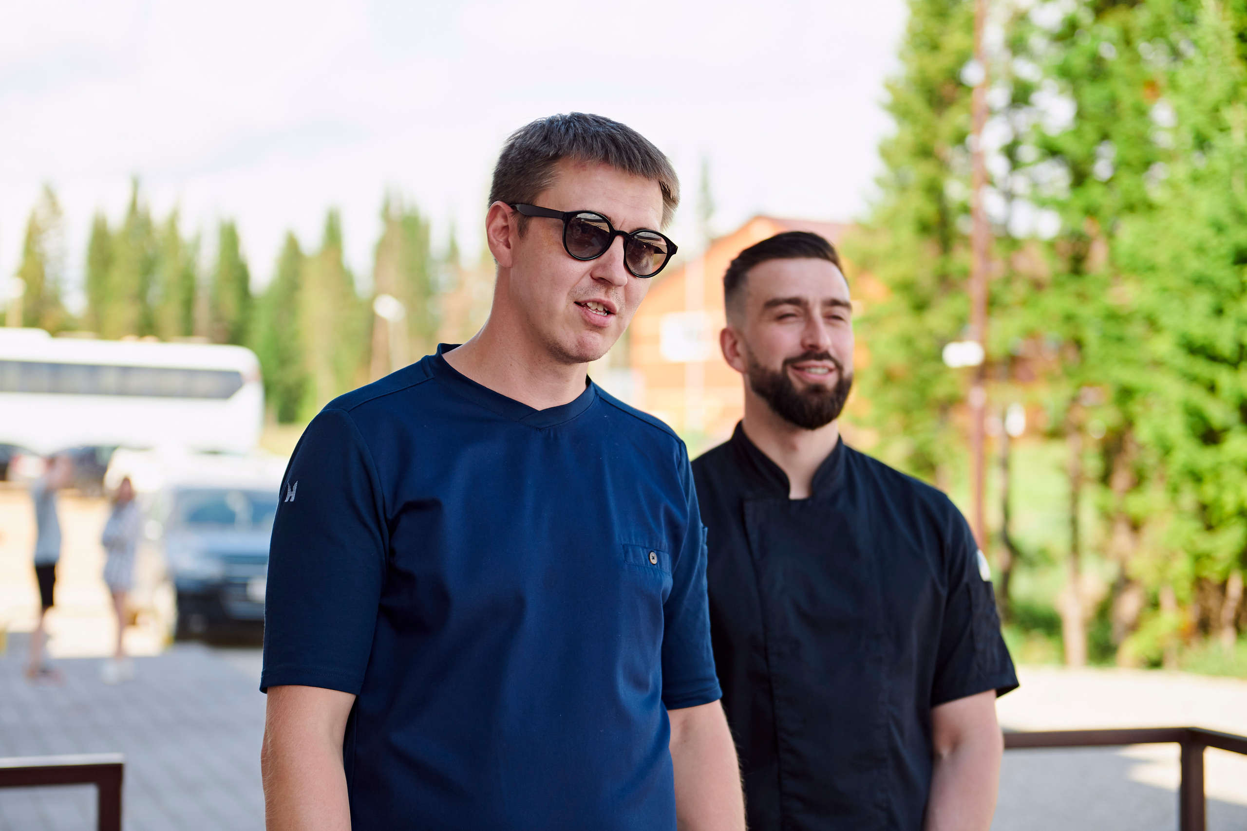 Летний ужин на природе с тремя шефами. Фотограф Постольник Дарья