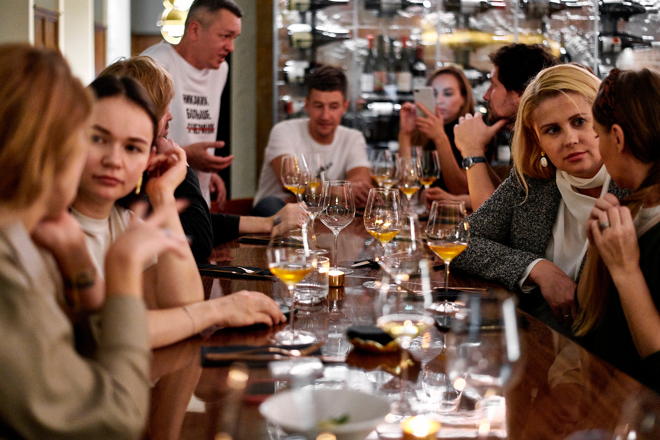 Sekta organic wine bar. Ужин с Аланом Бигати. Фотограф Постольник Дарья