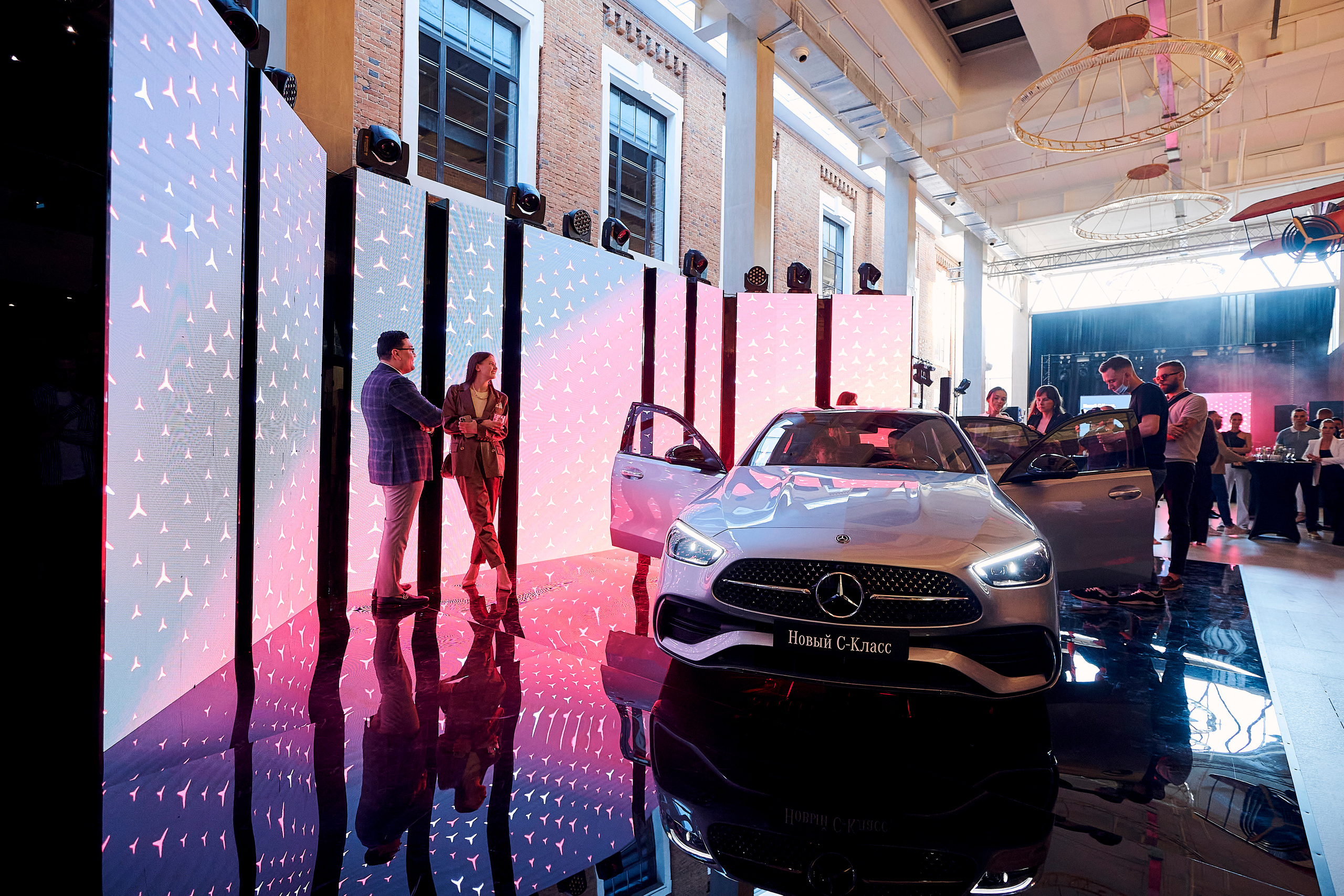 Презентация Mercedes C-класс. Фотограф Постольник Дарья