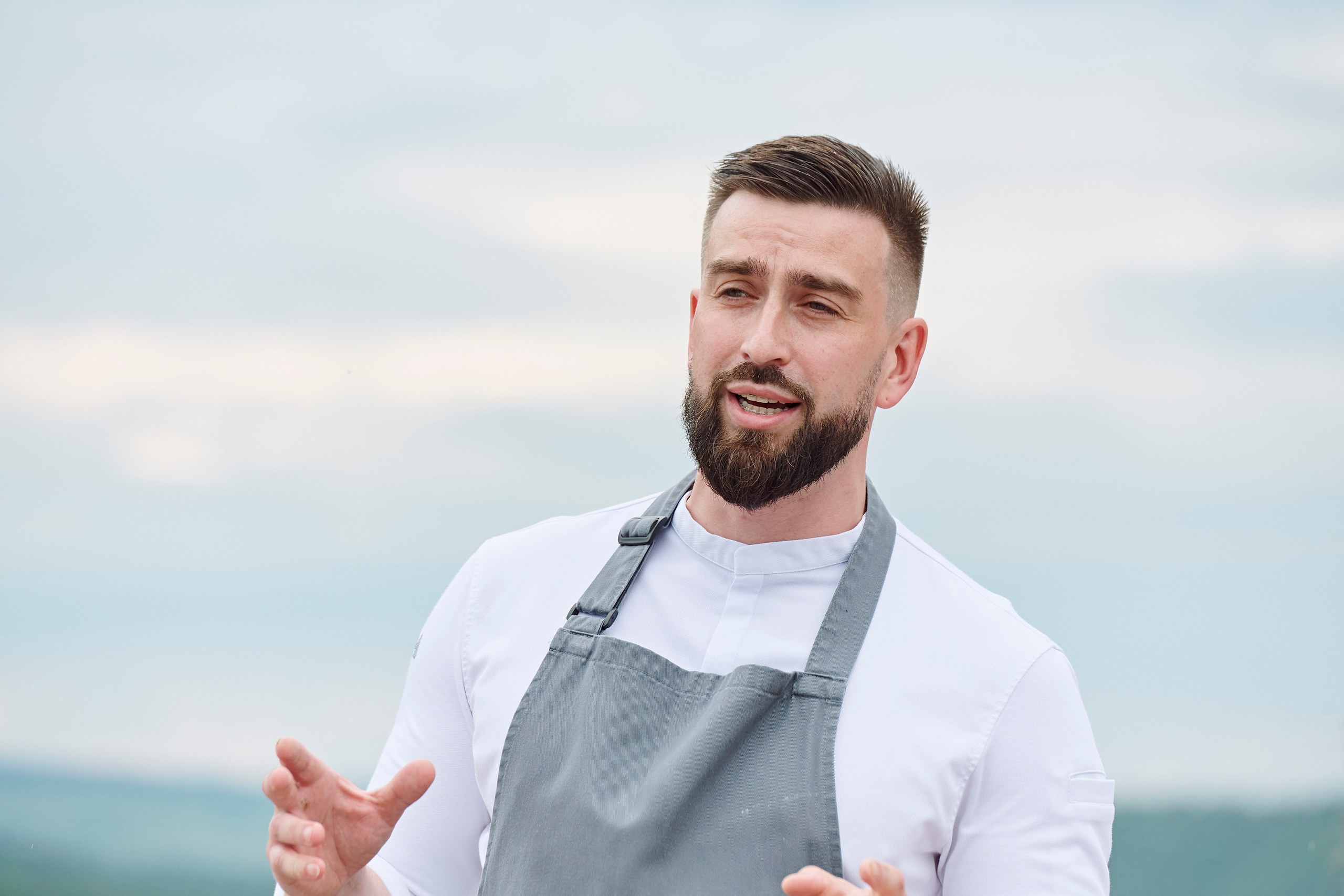 Летний ужин на природе с тремя шефами. Фотограф Постольник Дарья