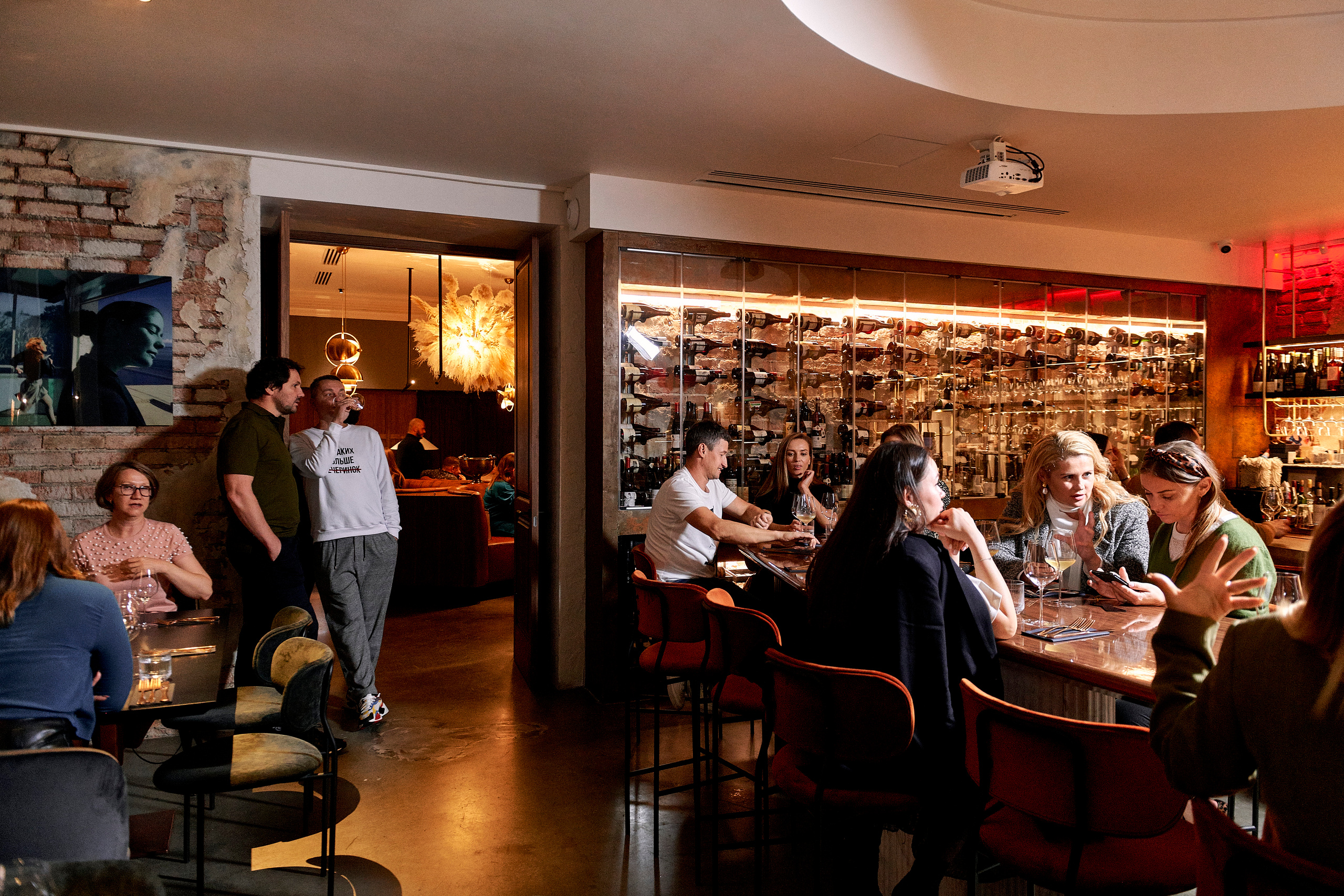 Sekta organic wine bar. Ужин с Аланом Бигати. Фотограф Постольник Дарья