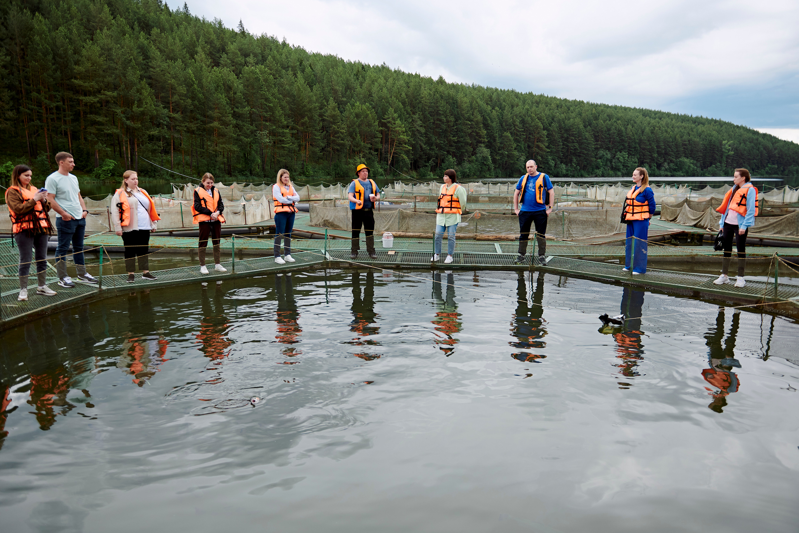Летний ужин на природе с тремя шефами. Фотограф Постольник Дарья