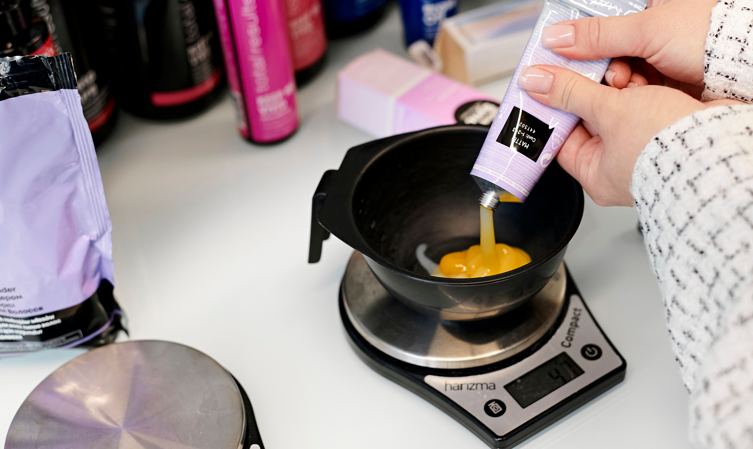 Мастер-класс по окрашиваниям и укладкам от Matrix. Фотограф Постольник Дарья