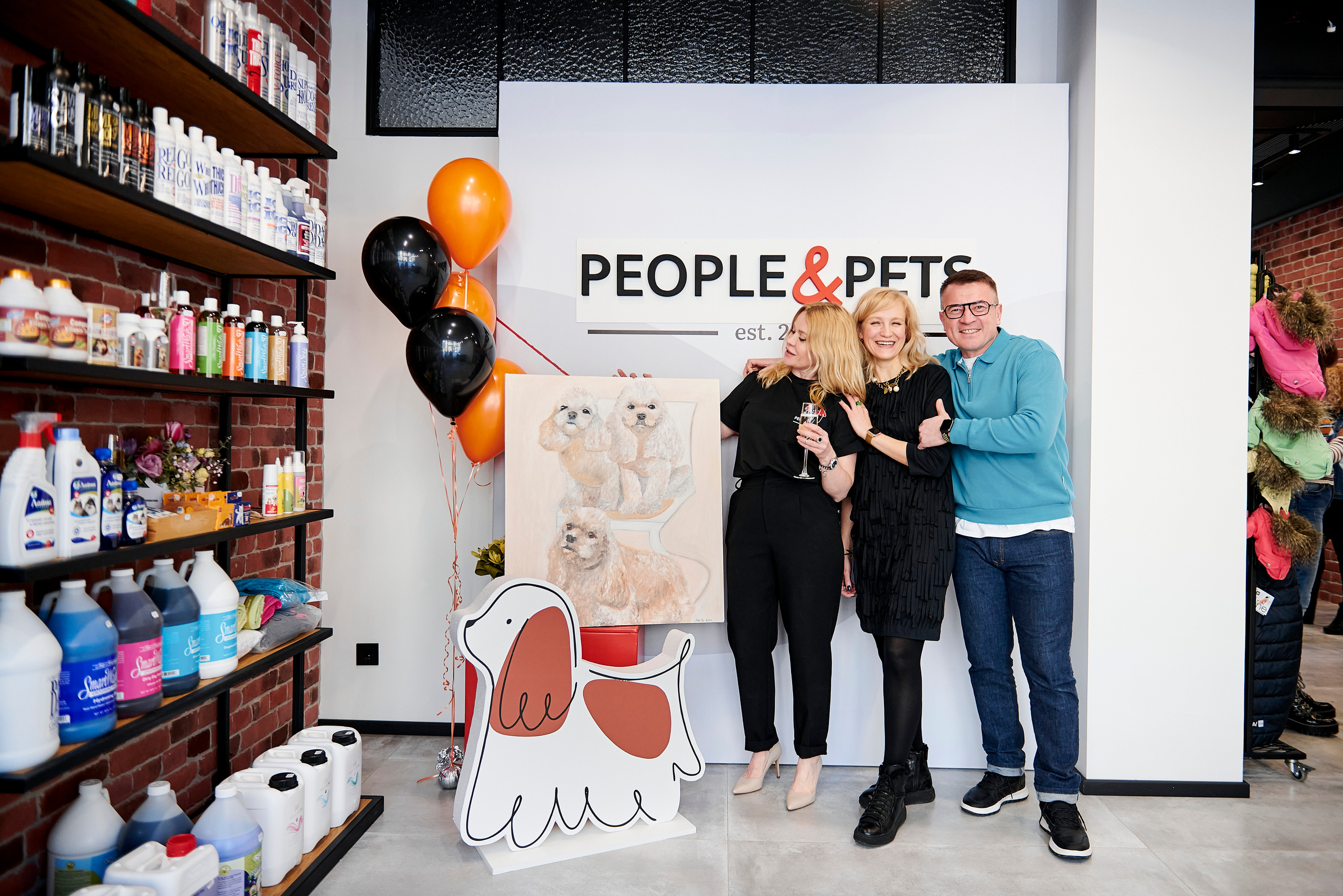 Открытие салона-магазина для животных People & Pets. Фотограф Постольник Дарья