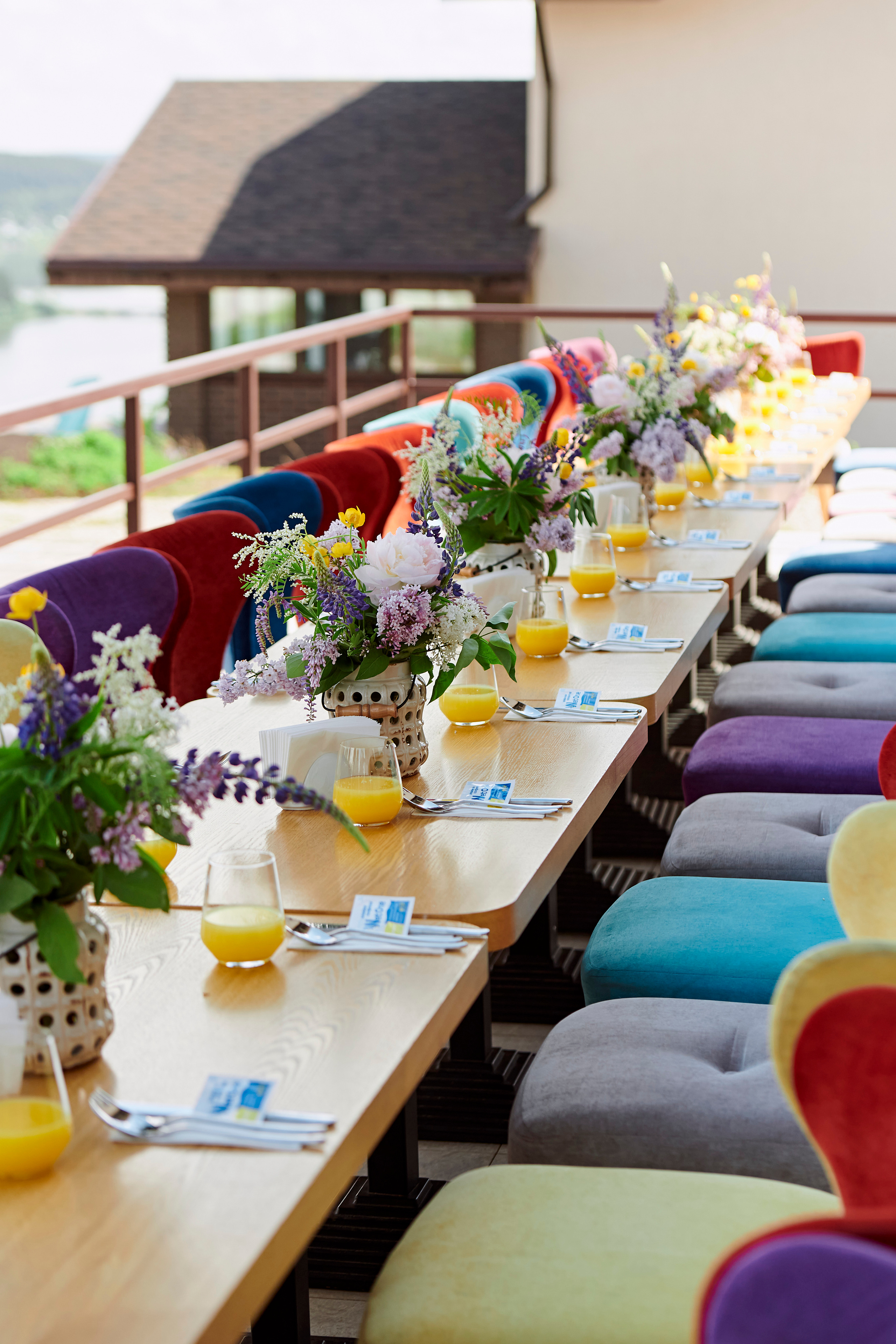 Летний ужин на природе с тремя шефами. Фотограф Постольник Дарья