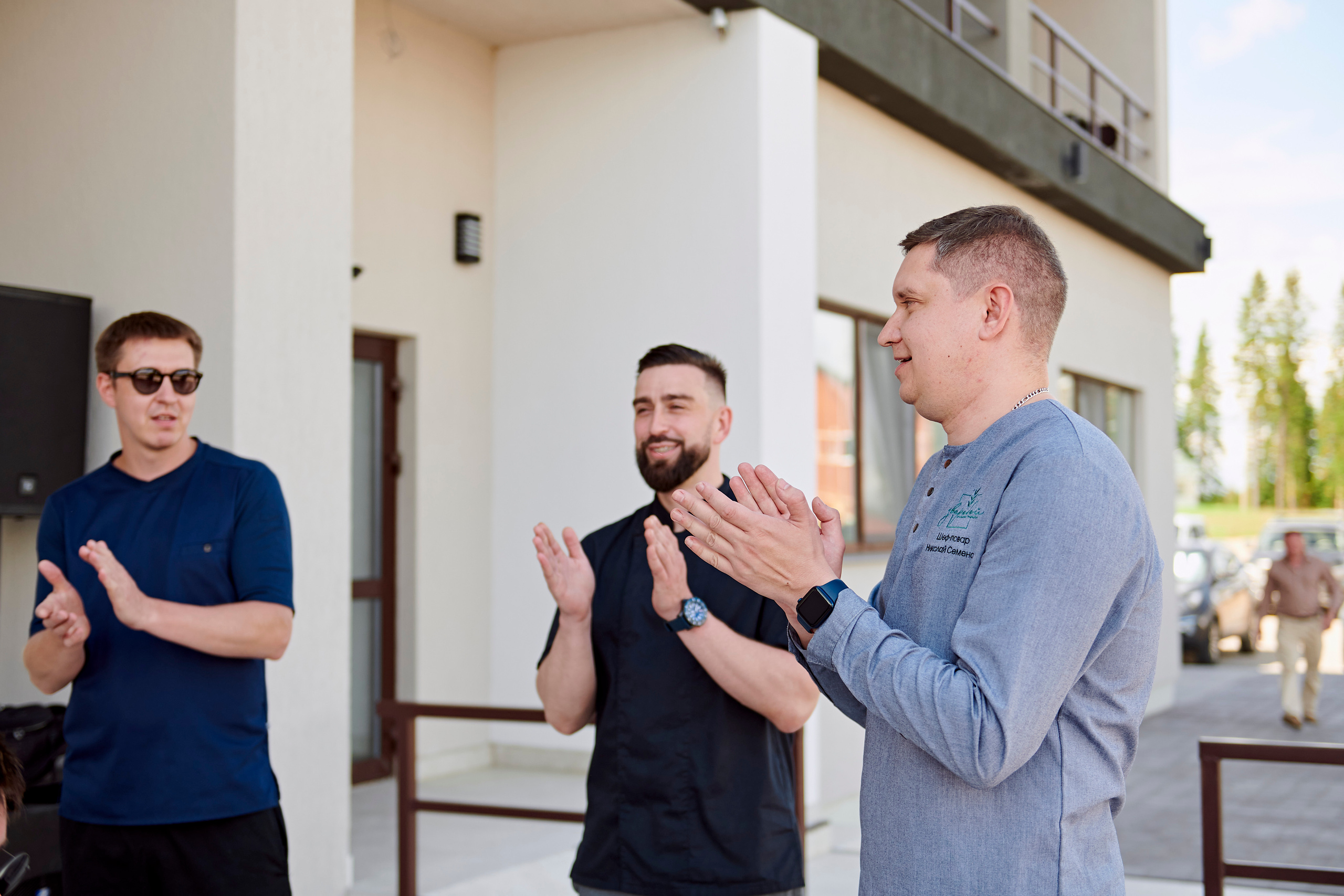 Летний ужин на природе с тремя шефами. Фотограф Постольник Дарья