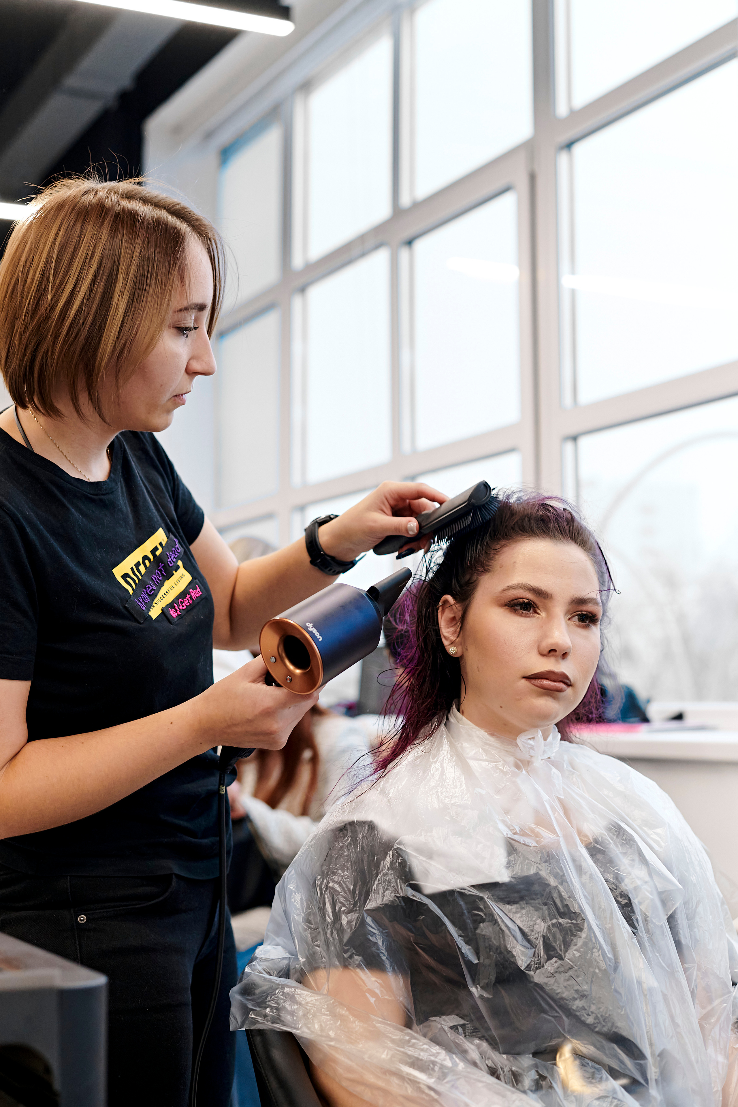 Мастер-класс по окрашиваниям и укладкам от Matrix. Фотограф Постольник Дарья