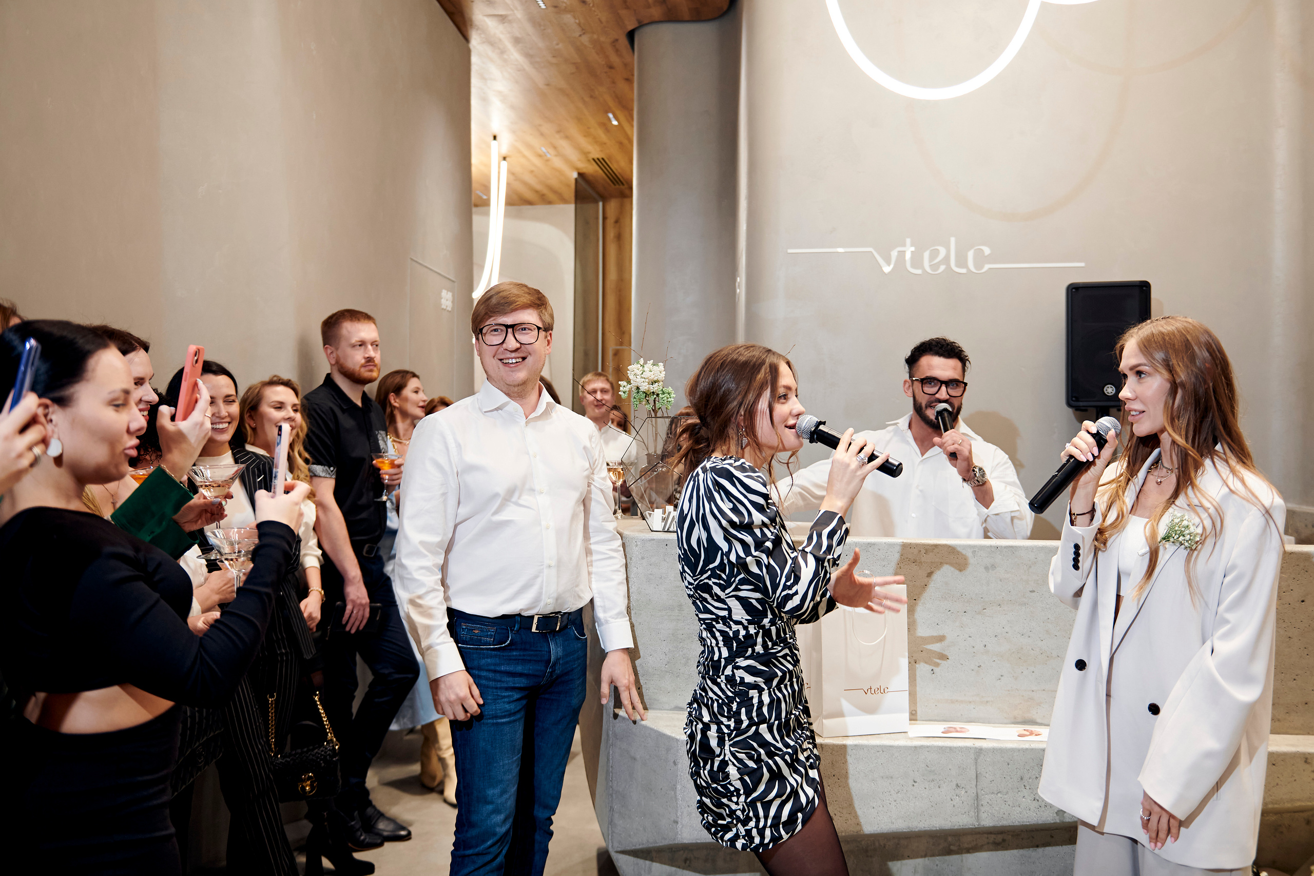 Открытие косметологической клиники VTELO. Фотограф Постольник Дарья