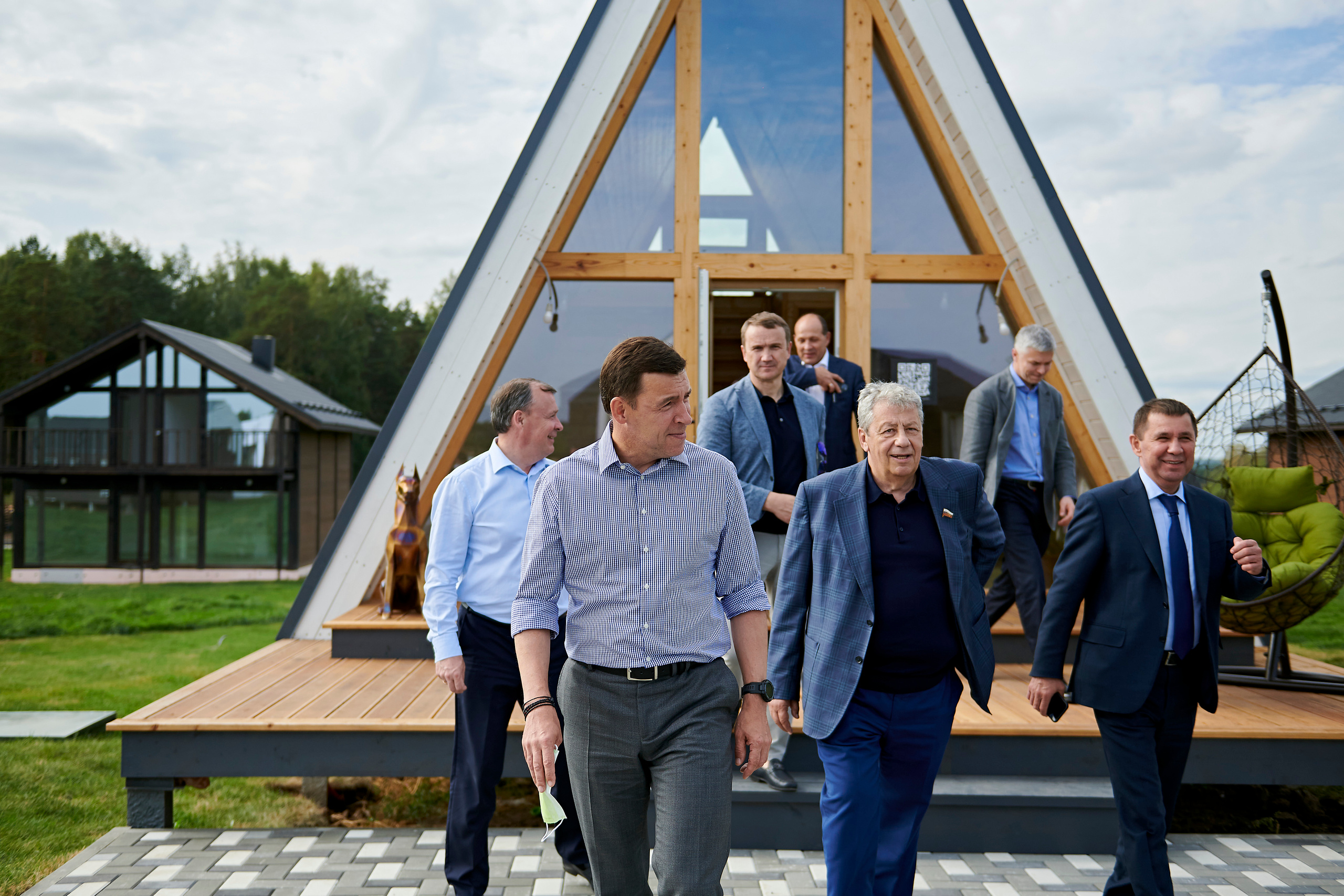 Выставка технологий малоэтажного жилищного строительства Ural Village. Фотограф Постольник Дарья