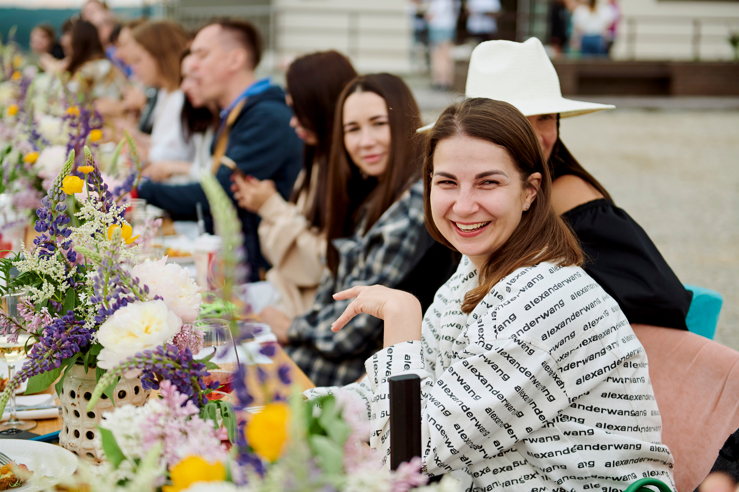 Летний ужин на природе с тремя шефами. Фотограф Постольник Дарья