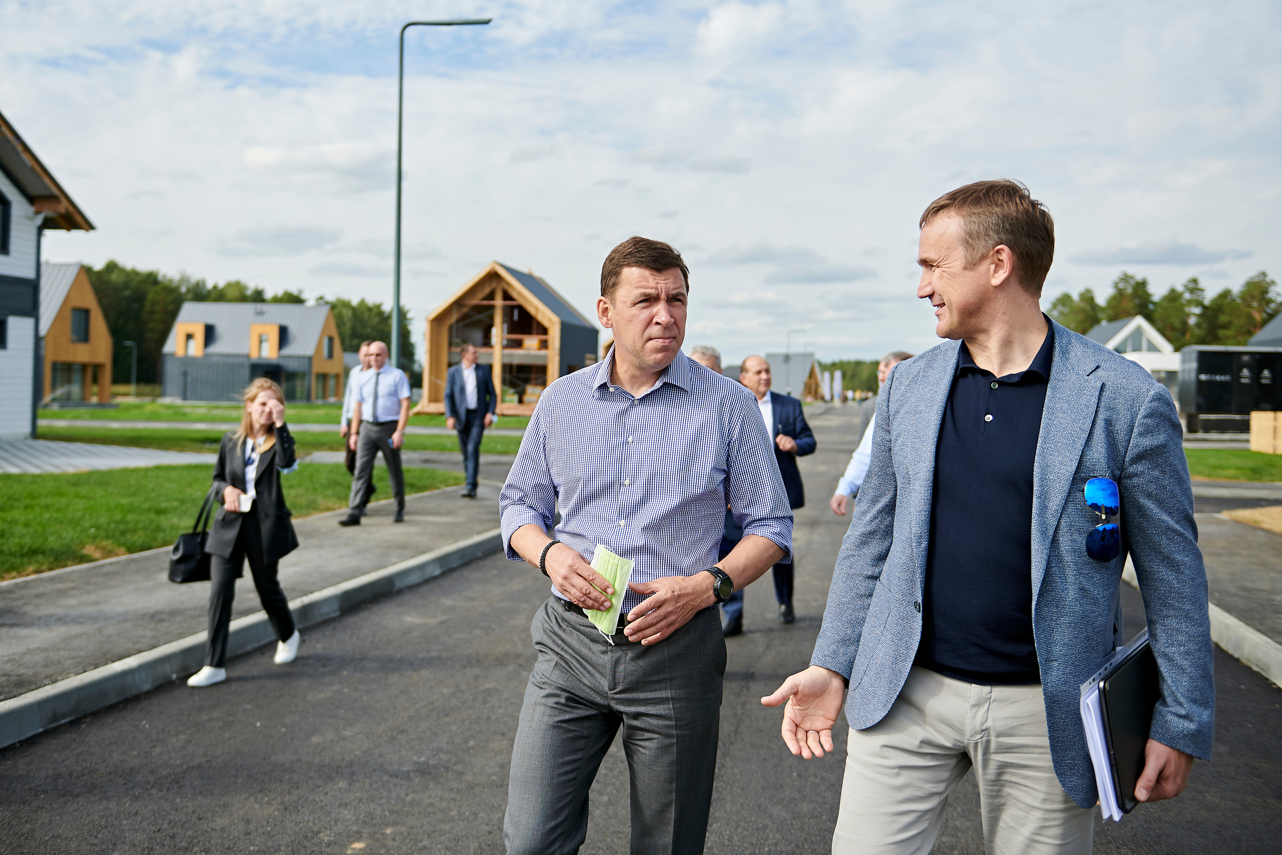 Выставка технологий малоэтажного жилищного строительства Ural Village. Фотограф Постольник Дарья