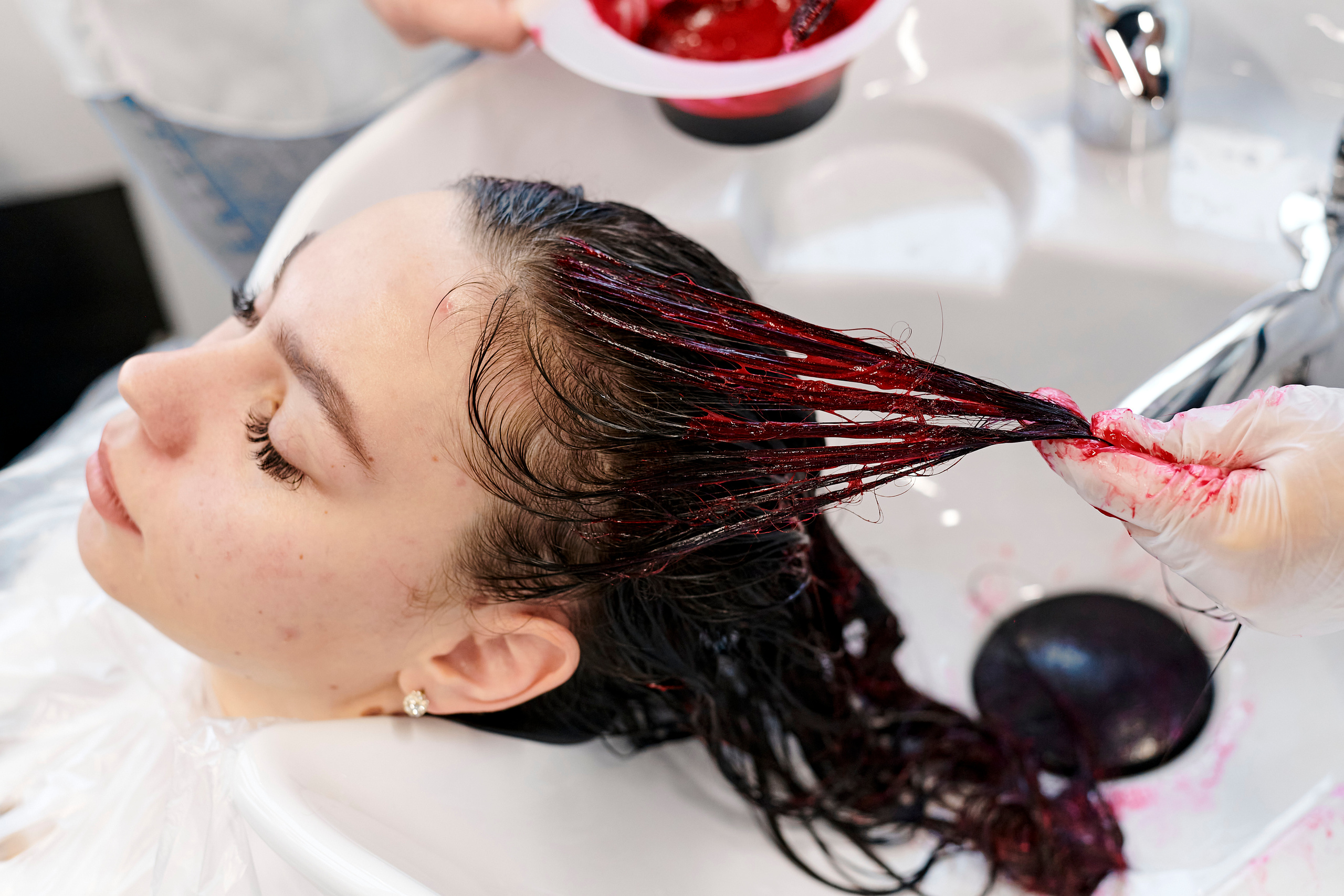 Мастер-класс по окрашиваниям и укладкам от Matrix. Фотограф Постольник Дарья