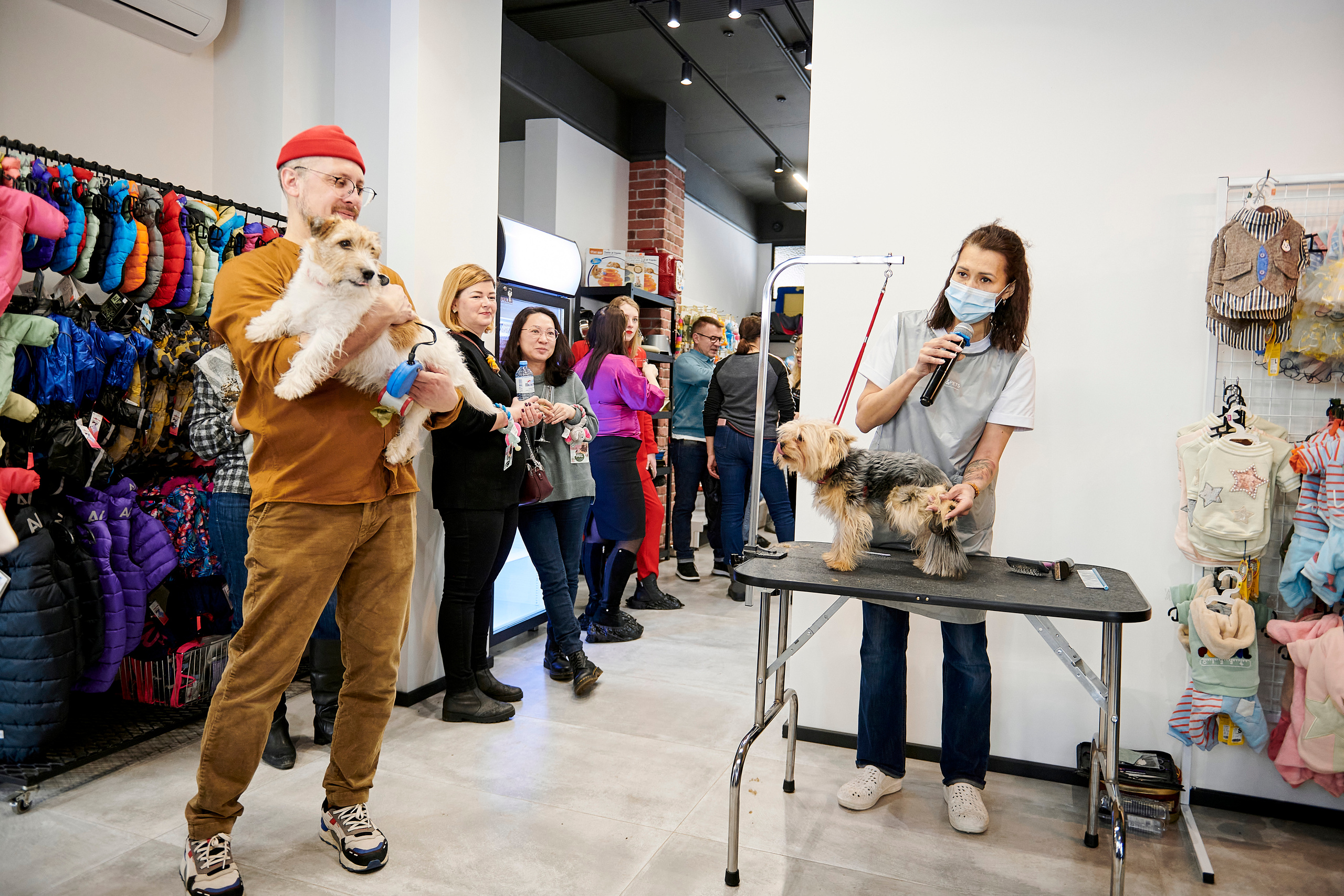 Открытие салона-магазина для животных People & Pets. Фотограф Постольник Дарья