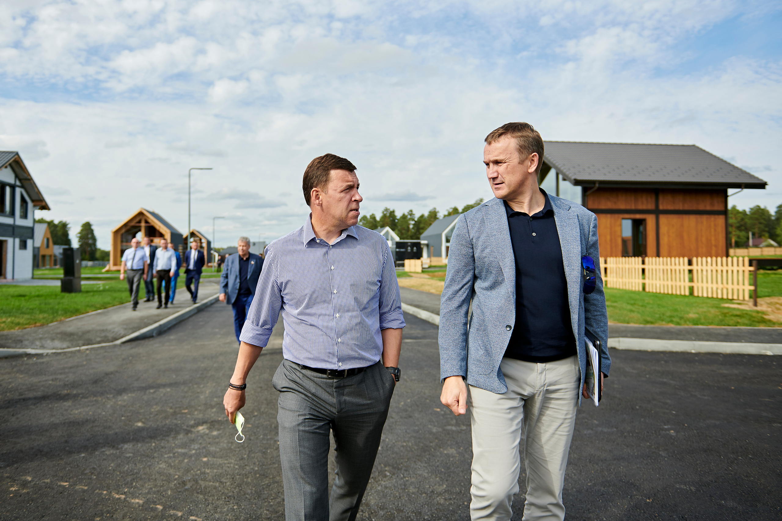 Выставка технологий малоэтажного жилищного строительства Ural Village. Фотограф Постольник Дарья