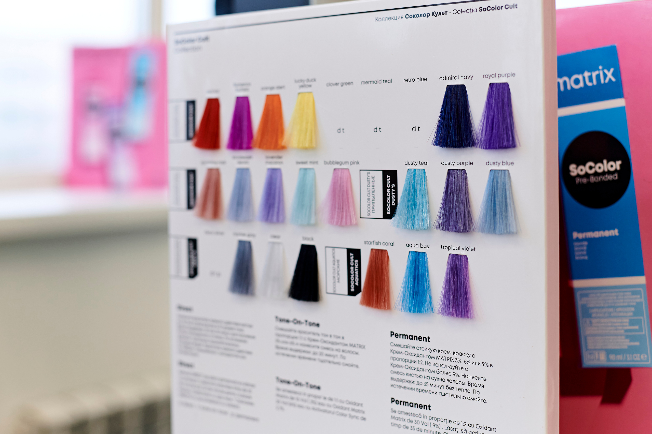 Мастер-класс по окрашиваниям и укладкам от Matrix. Фотограф Постольник Дарья