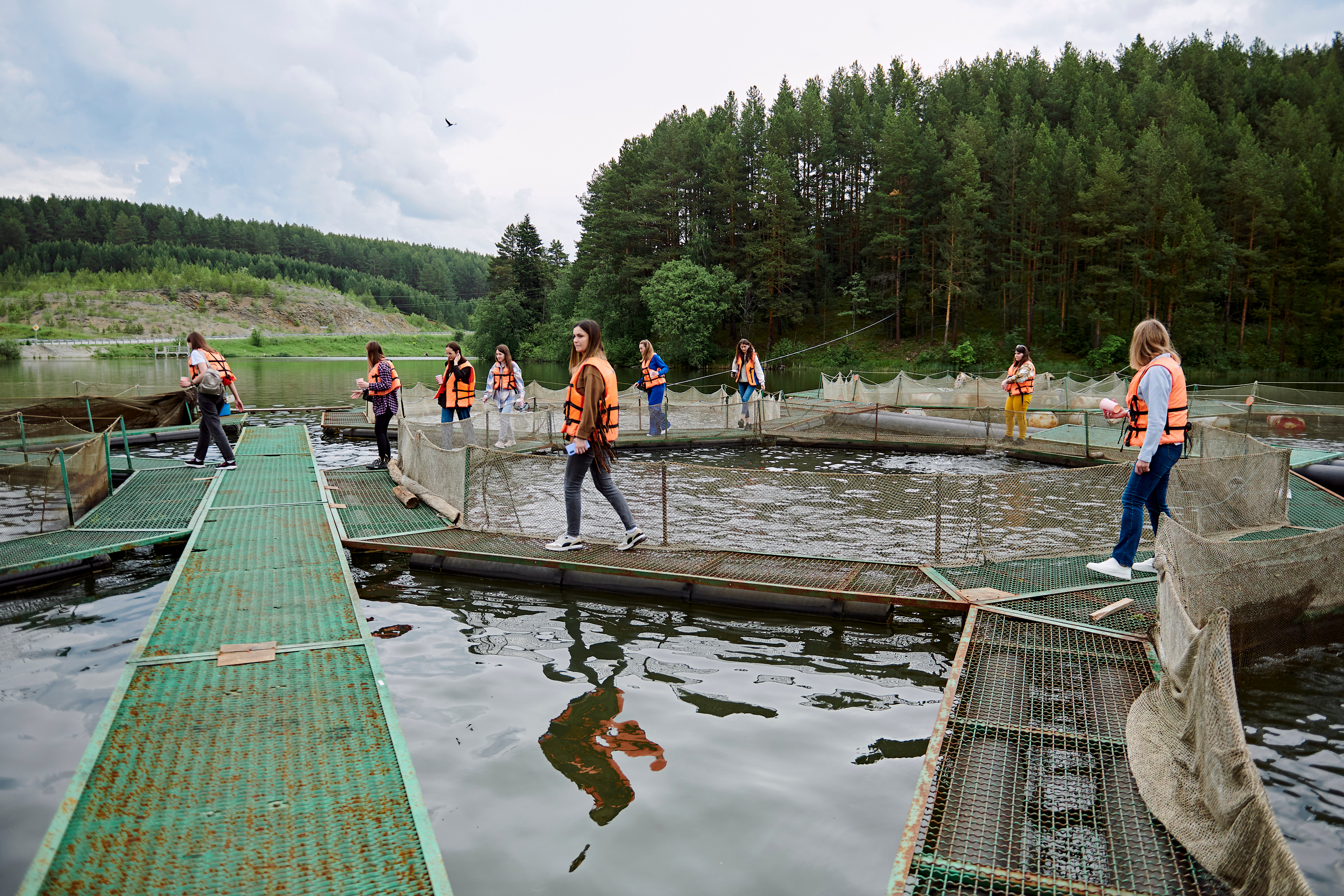 Летний ужин на природе с тремя шефами. Фотограф Постольник Дарья