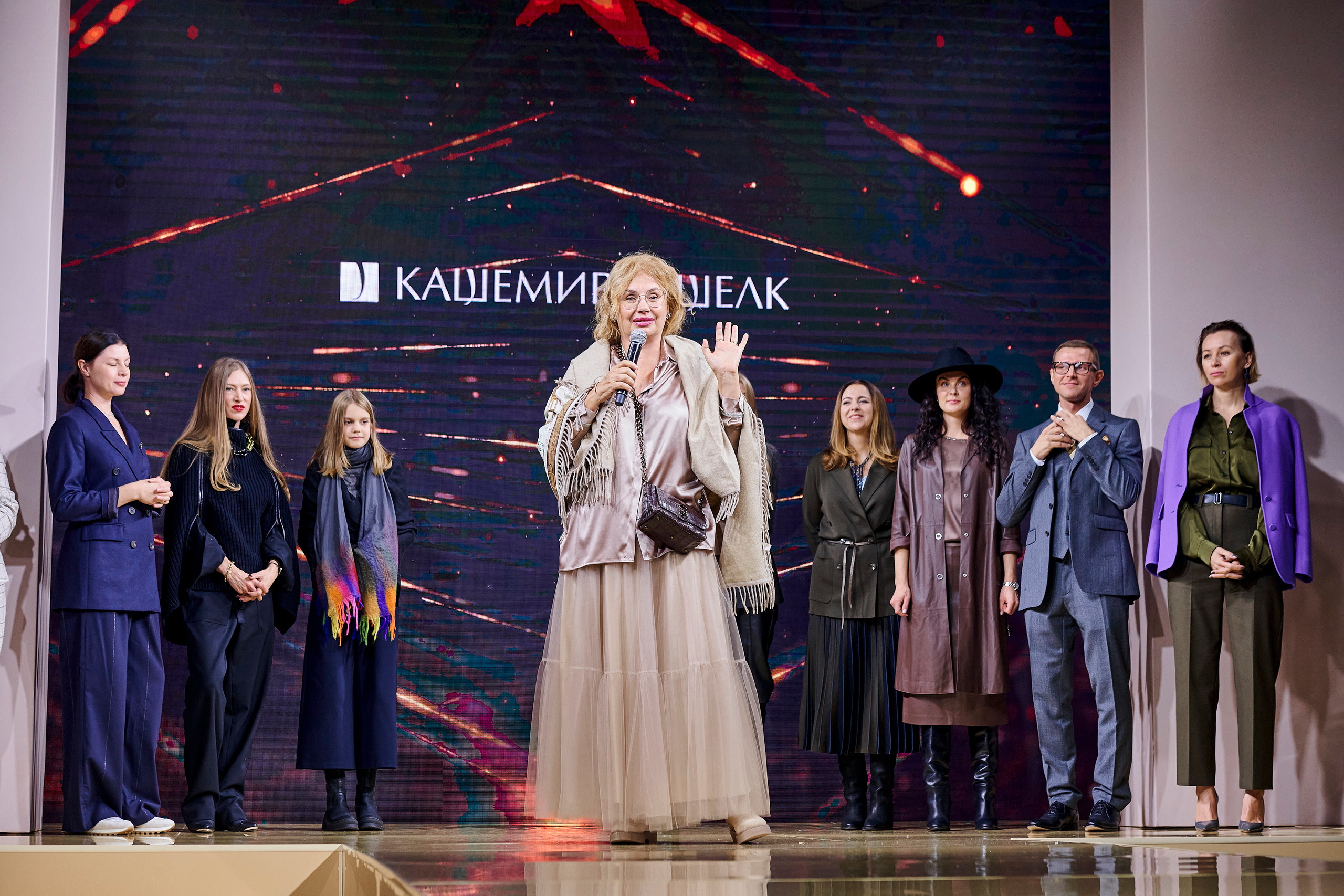 Модный показ «Кашемир и Шелк». Фотограф Постольник Дарья