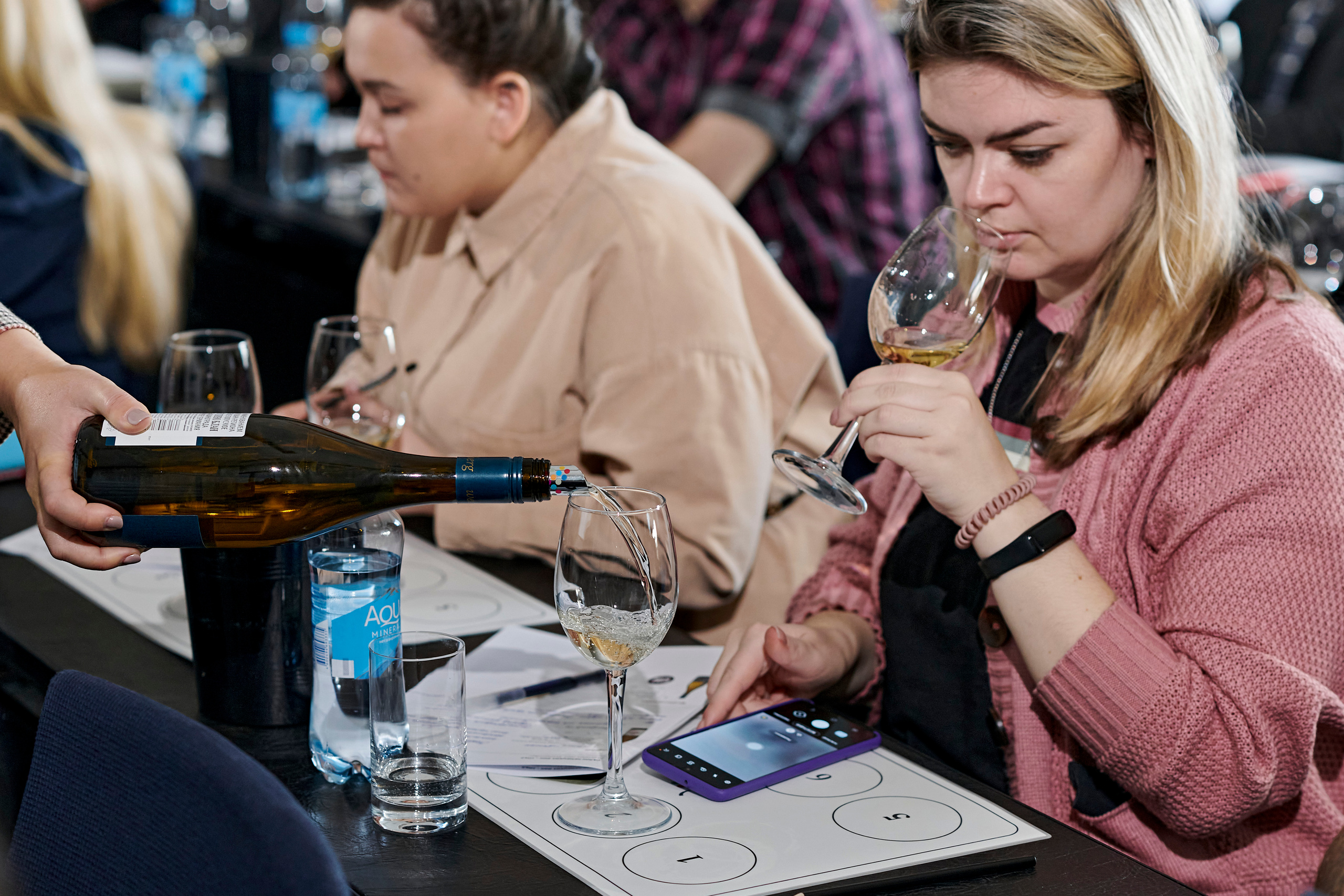 Винная дегустация для сомелье. Фотограф Постольник Дарья