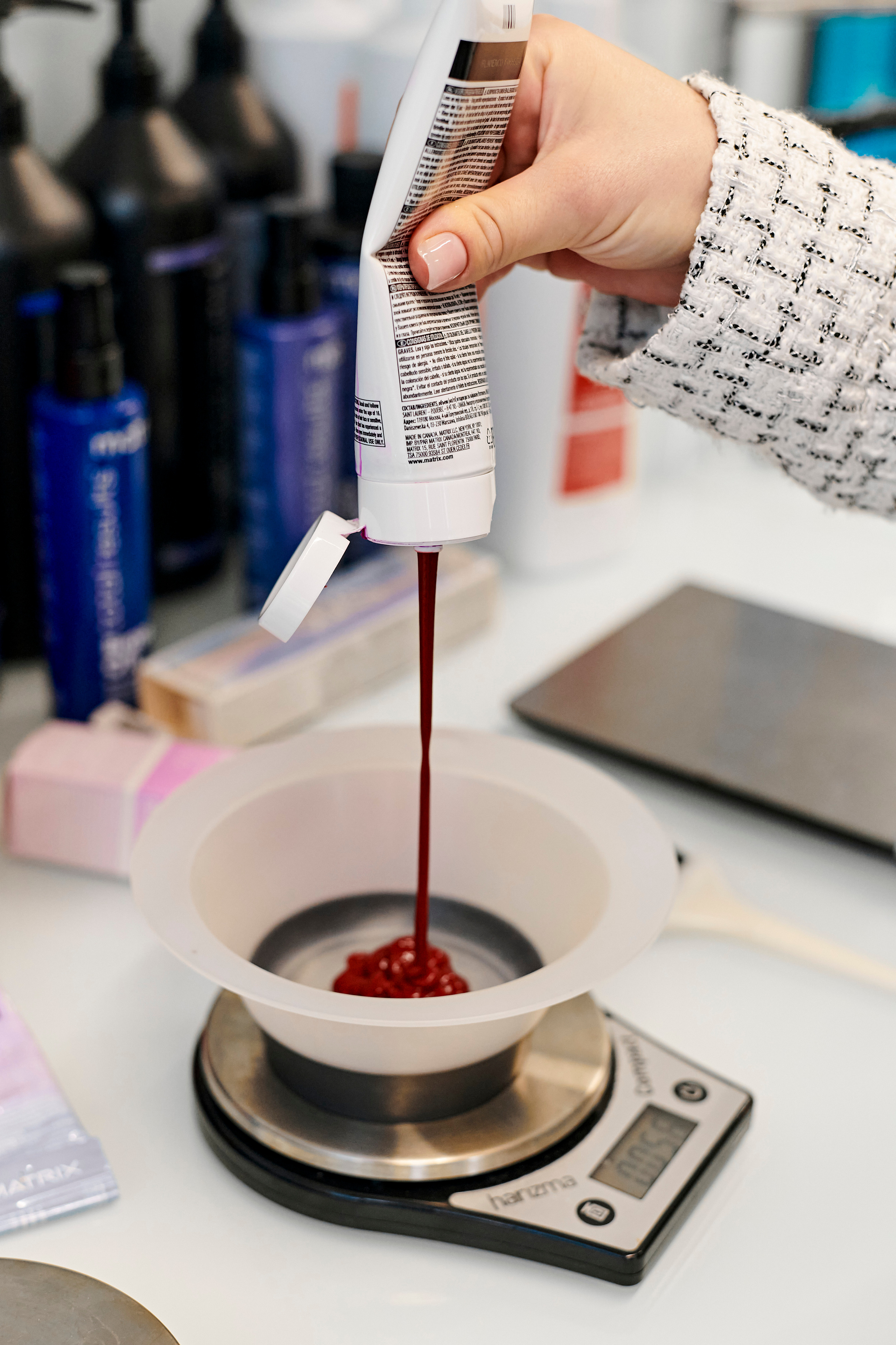 Мастер-класс по окрашиваниям и укладкам от Matrix. Фотограф Постольник Дарья